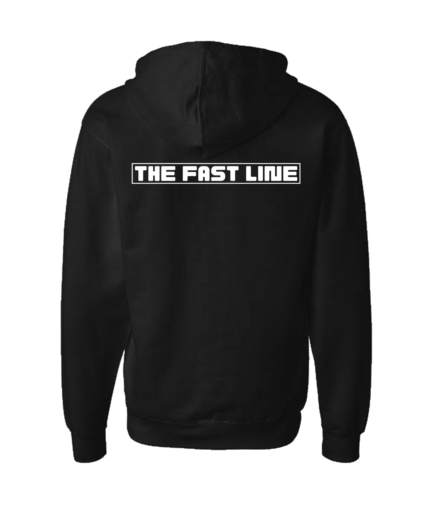 Darby Media - The Fast Line - Black Zip Up Hoodie