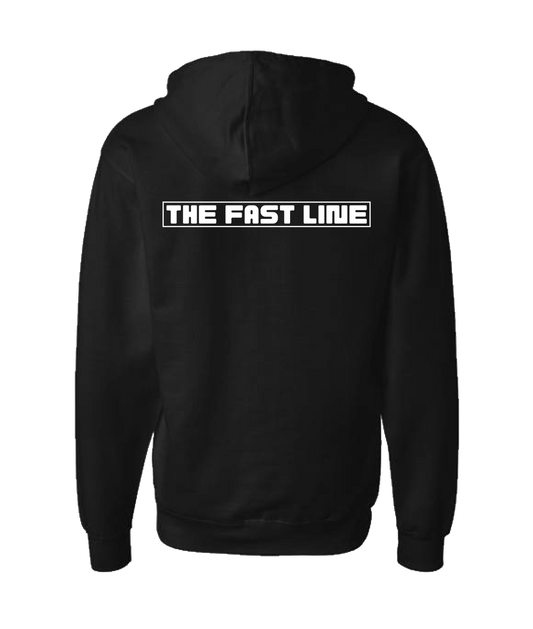 Darby Media - The Fast Line - Black Zip Up Hoodie
