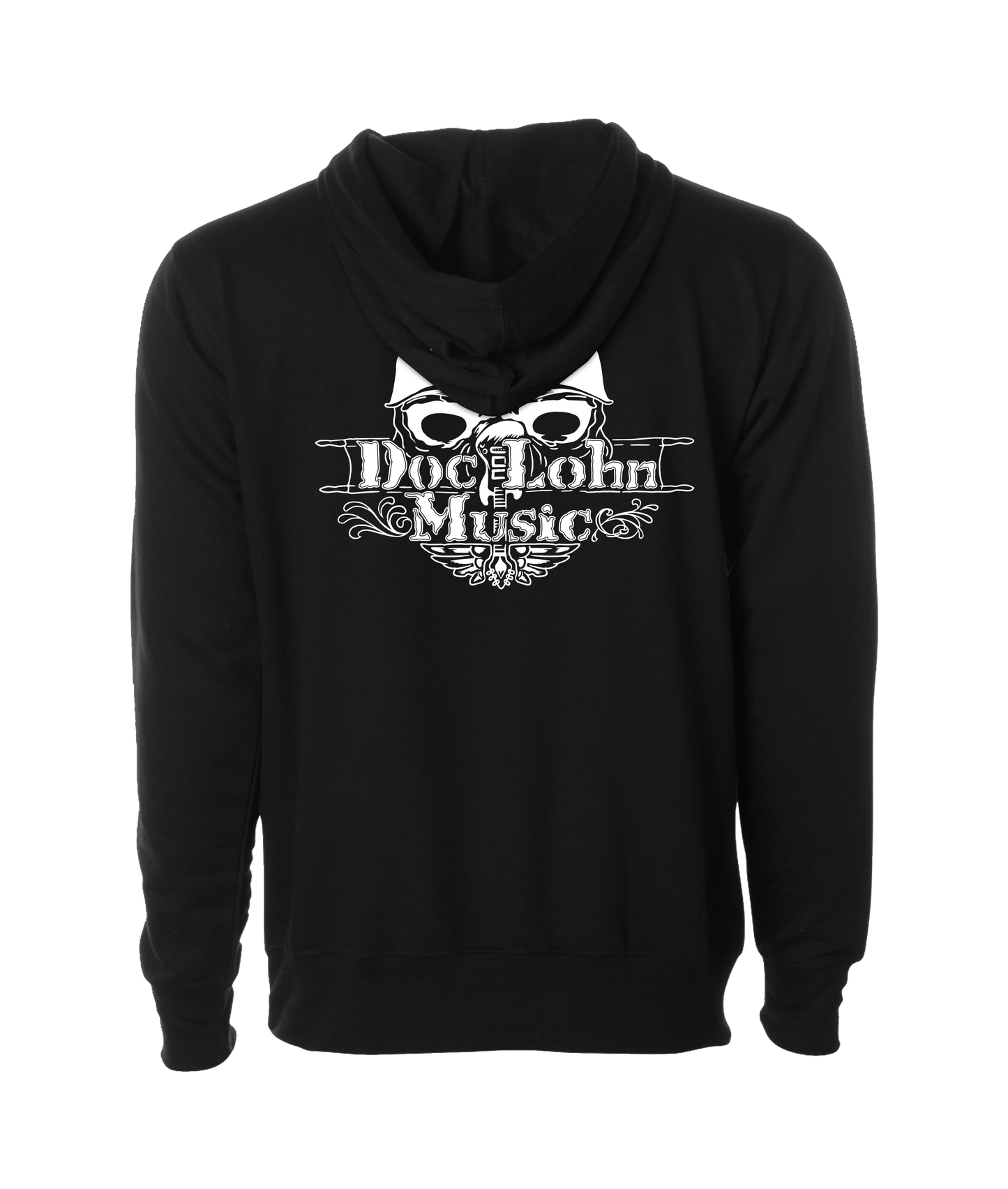 Doc Lohn Music - Music is Healing - Black Hoodie