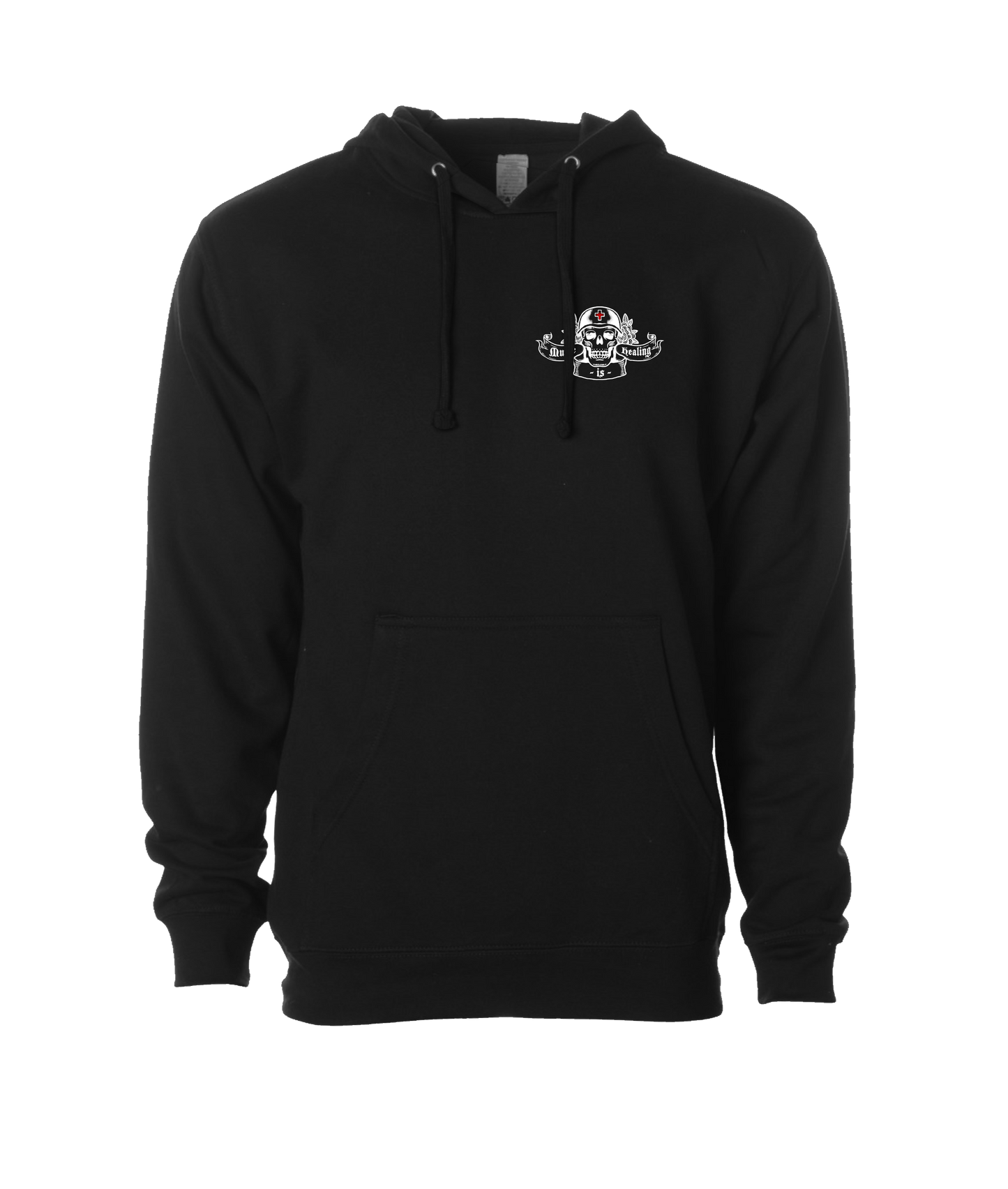 Doc Lohn Music - Music is Healing - Black Hoodie