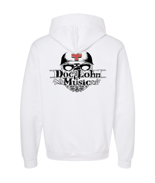 Doc Lohn Music - Music is Healing - White Hoodie