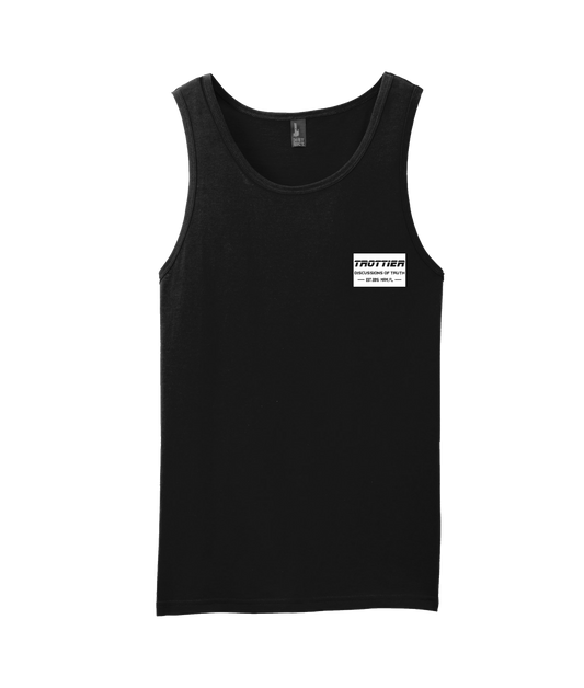 Discussions of Truth - TROTTIER - Black Tank Top