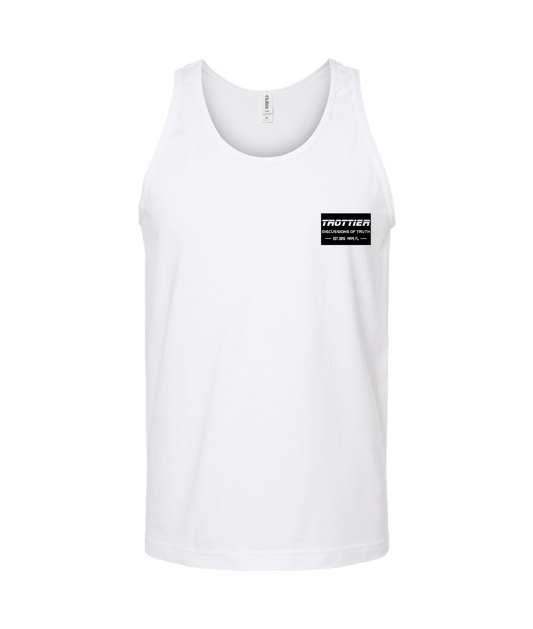 Discussions of Truth - TROTTIER - White Tank Top
