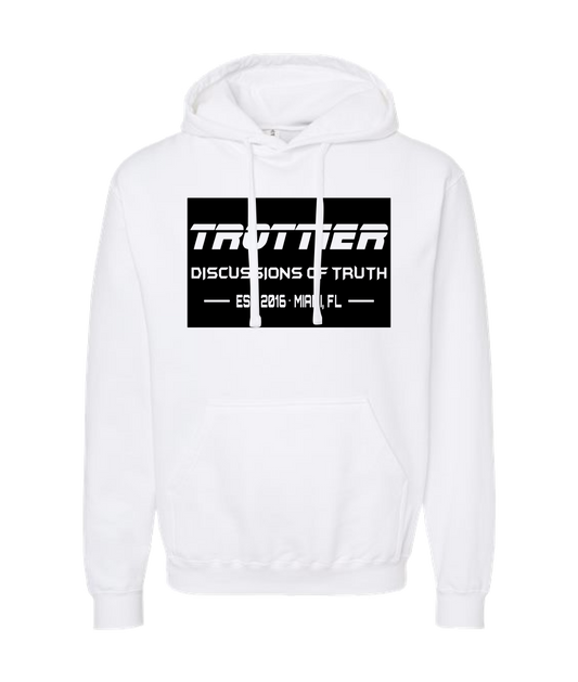 Discussions of Truth - TROTTIER - White Hoodie