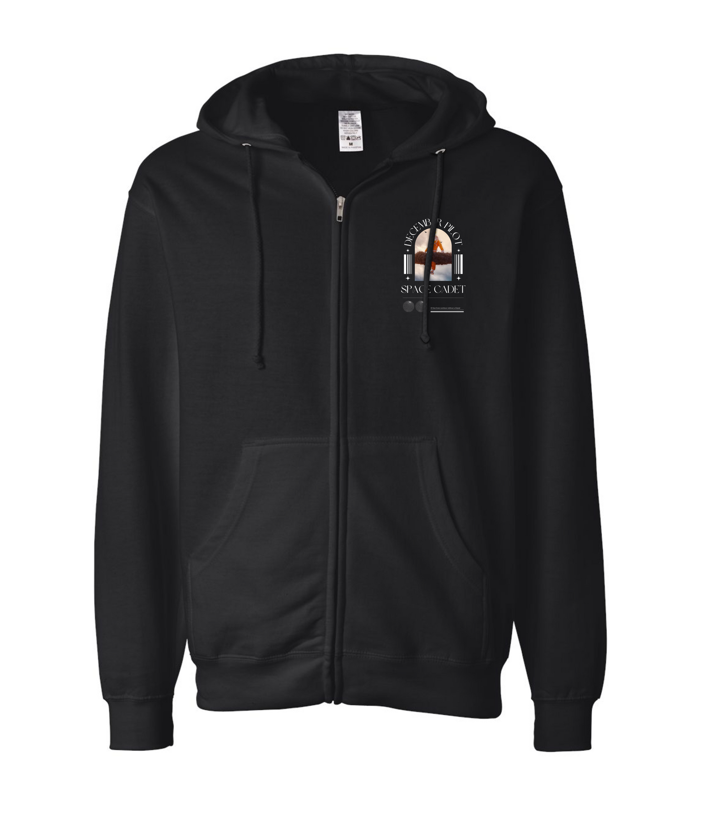 December Pilot -Space Cadet - Zip Hoodie