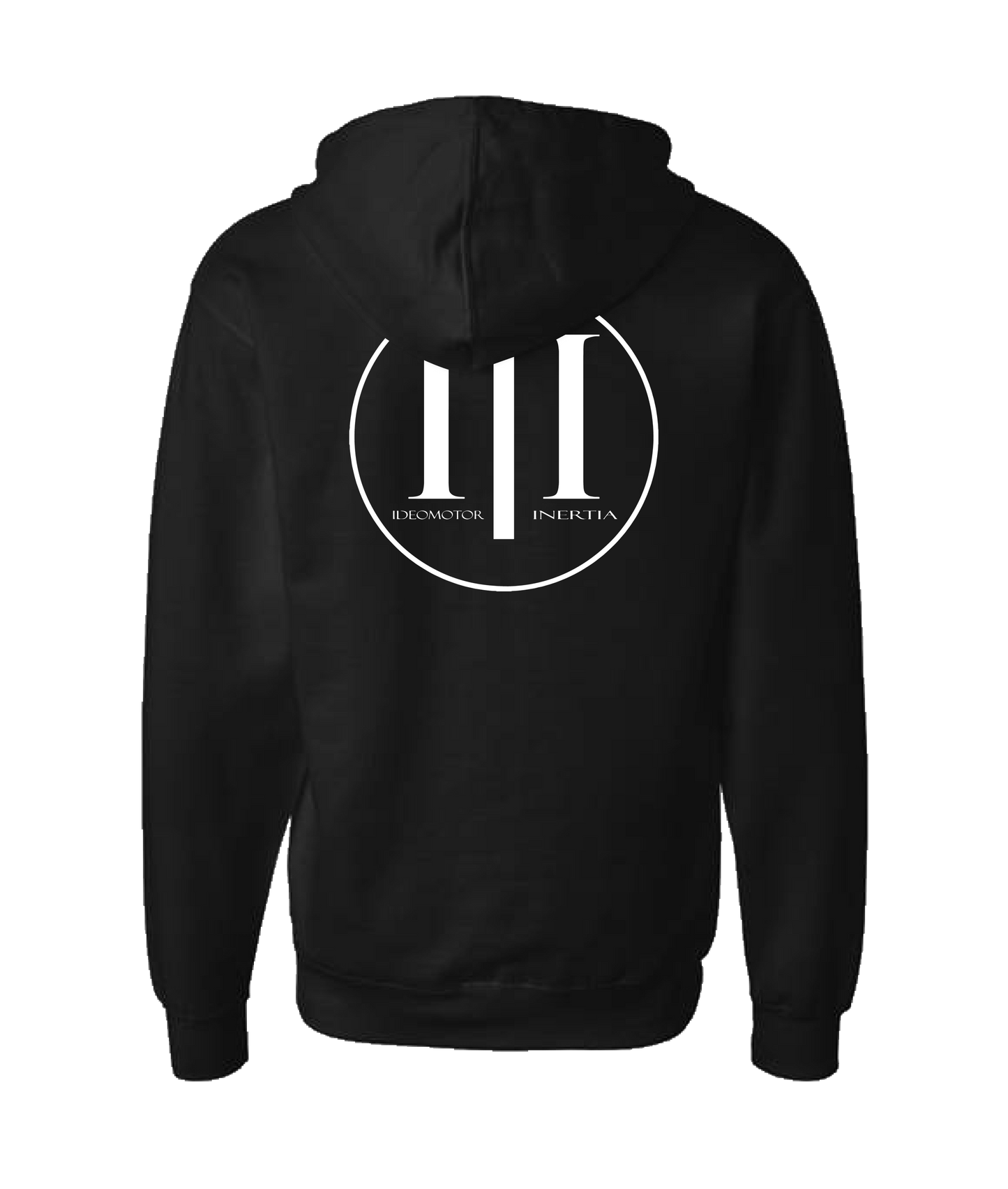 Drollet - Ideomotor Inertia - Black Zip Up Hoodie