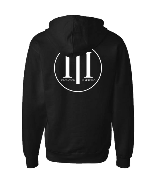Drollet - Ideomotor Inertia - Black Zip Up Hoodie
