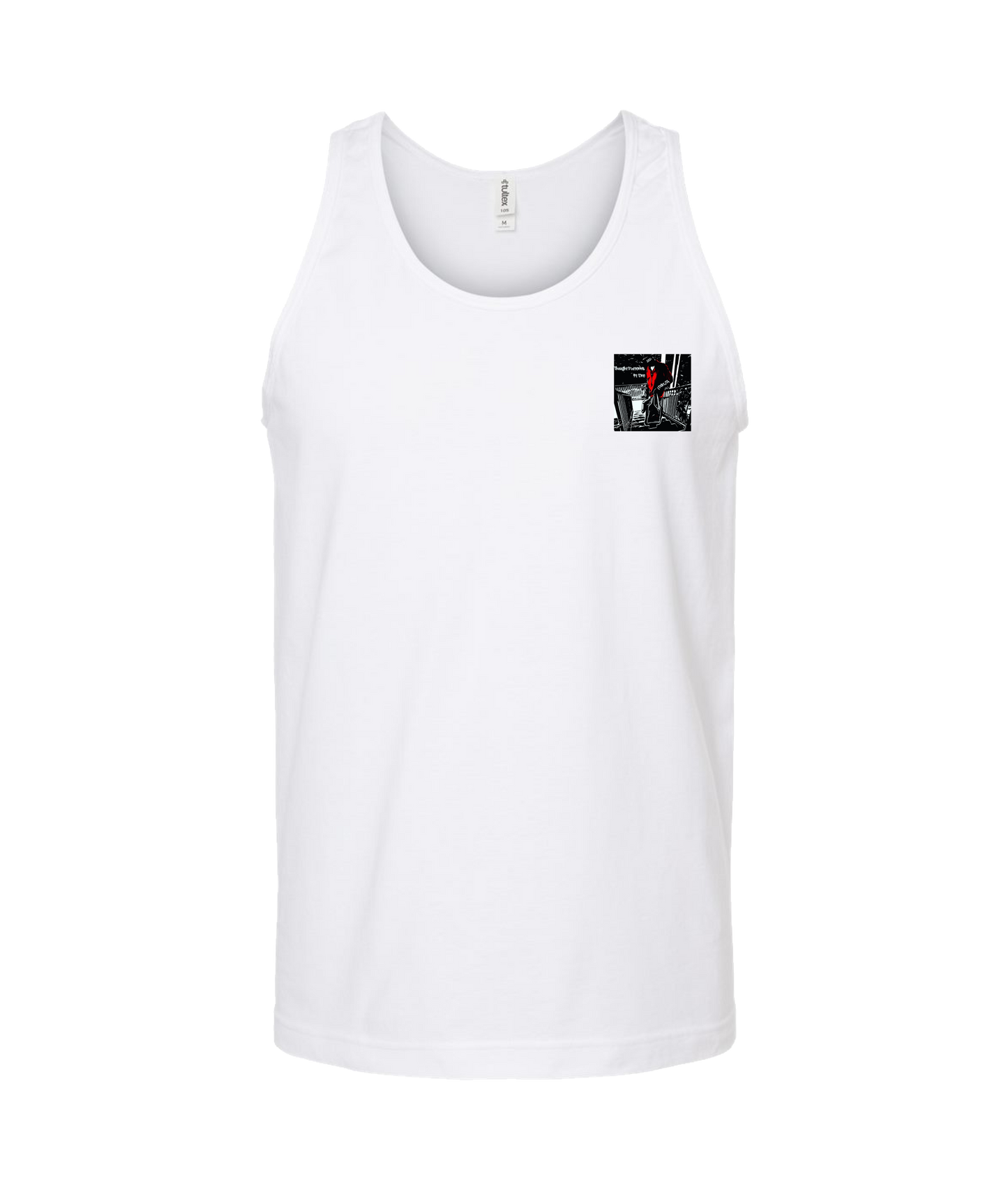 Dsplita - Thought Patterns - White Tank Top