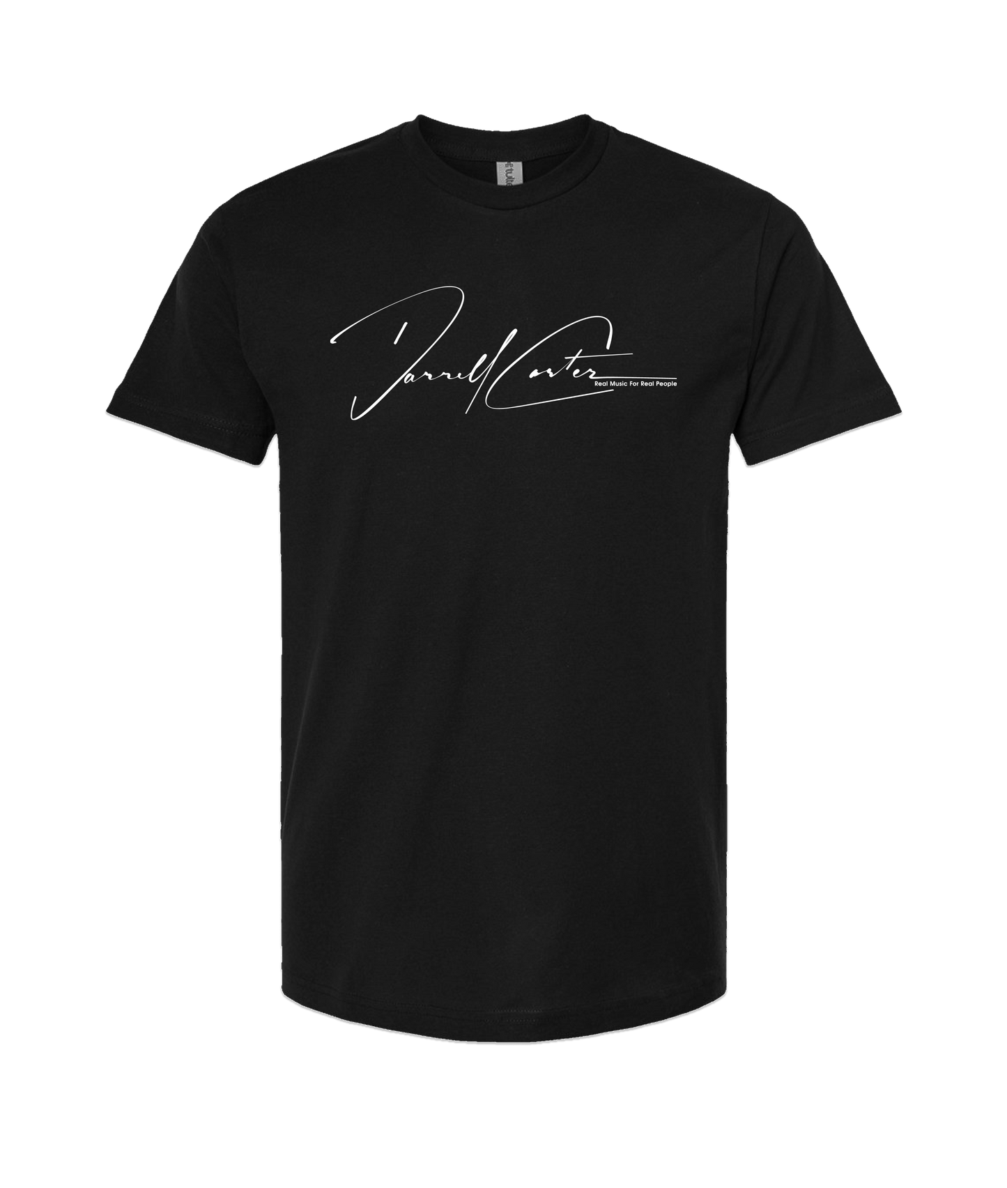 Dsplita - White Text - Black T-Shirt