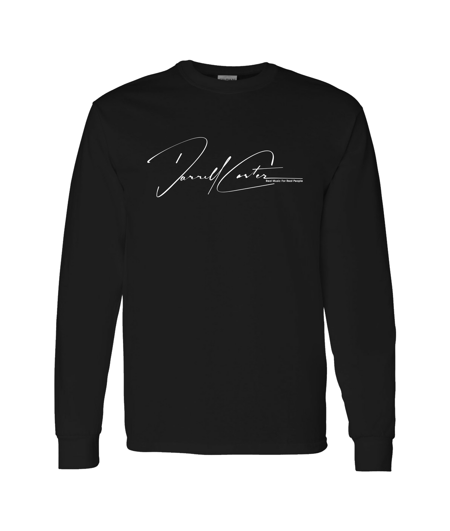Dsplita - White Text - Black Long Sleeve T
