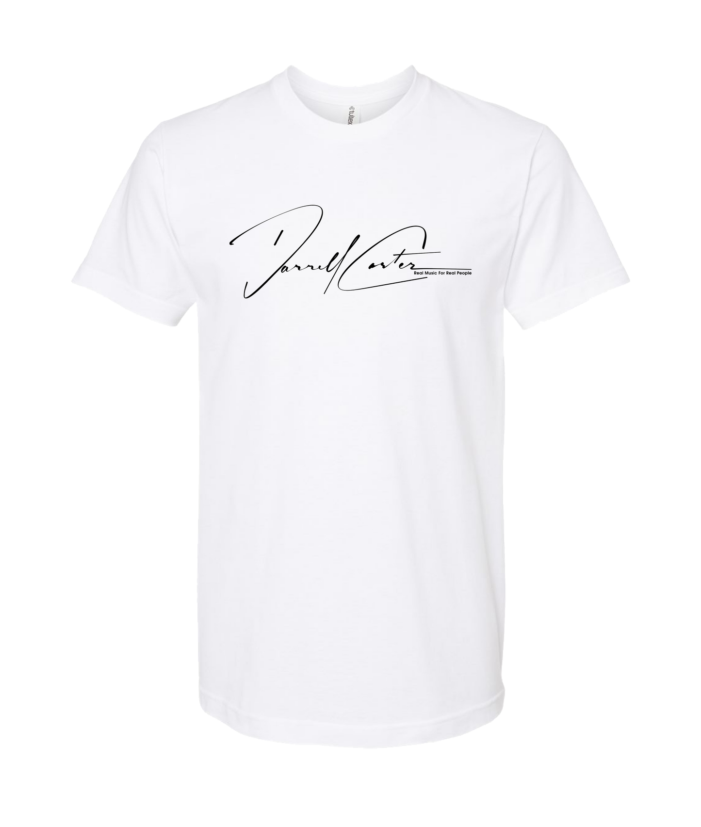 Dsplita - Black Text - White T Shirt