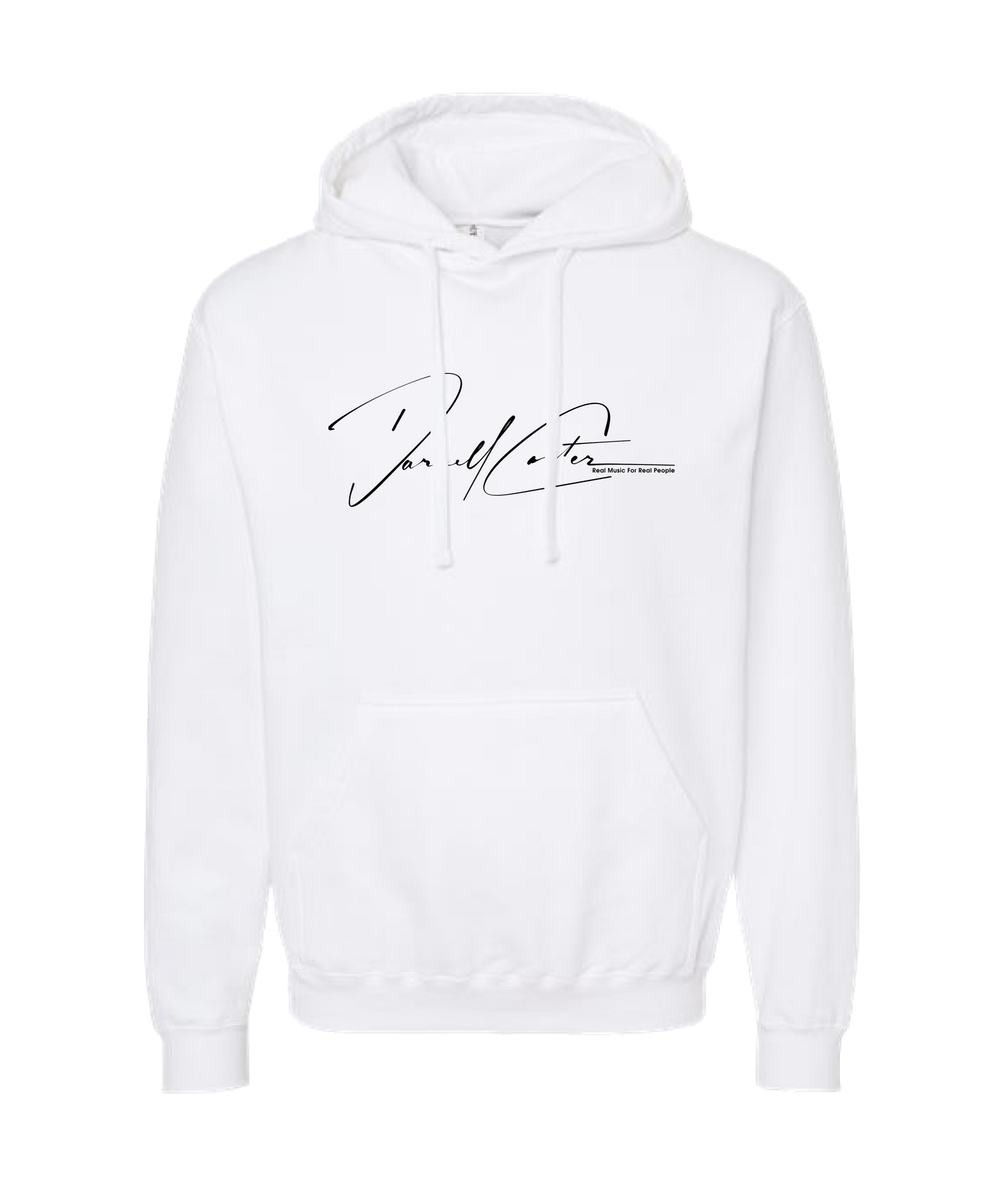 Dsplita - Black Text - White Hoodie