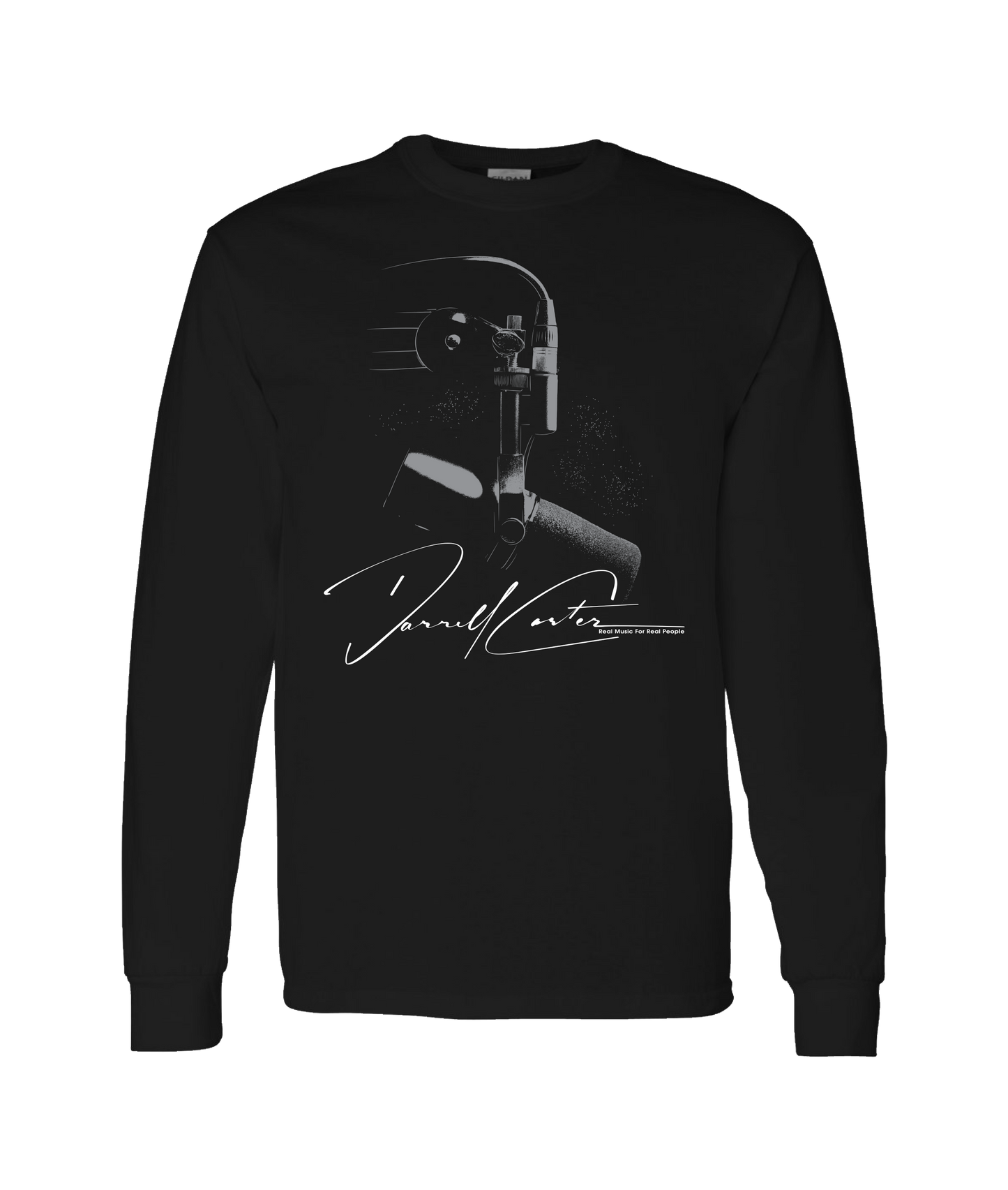 Dsplita - Mic - Black Long Sleeve T