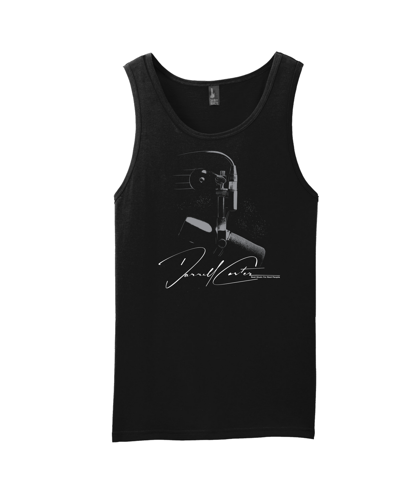 Dsplita - Mic - Black Tank Top