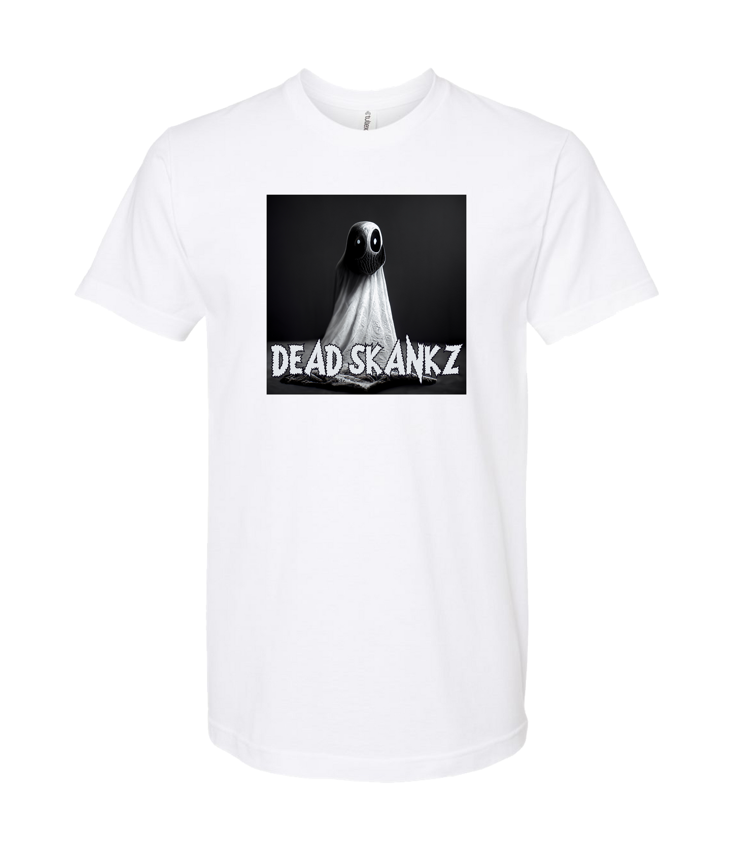 Dead Skankz - Ghost - White T Shirt