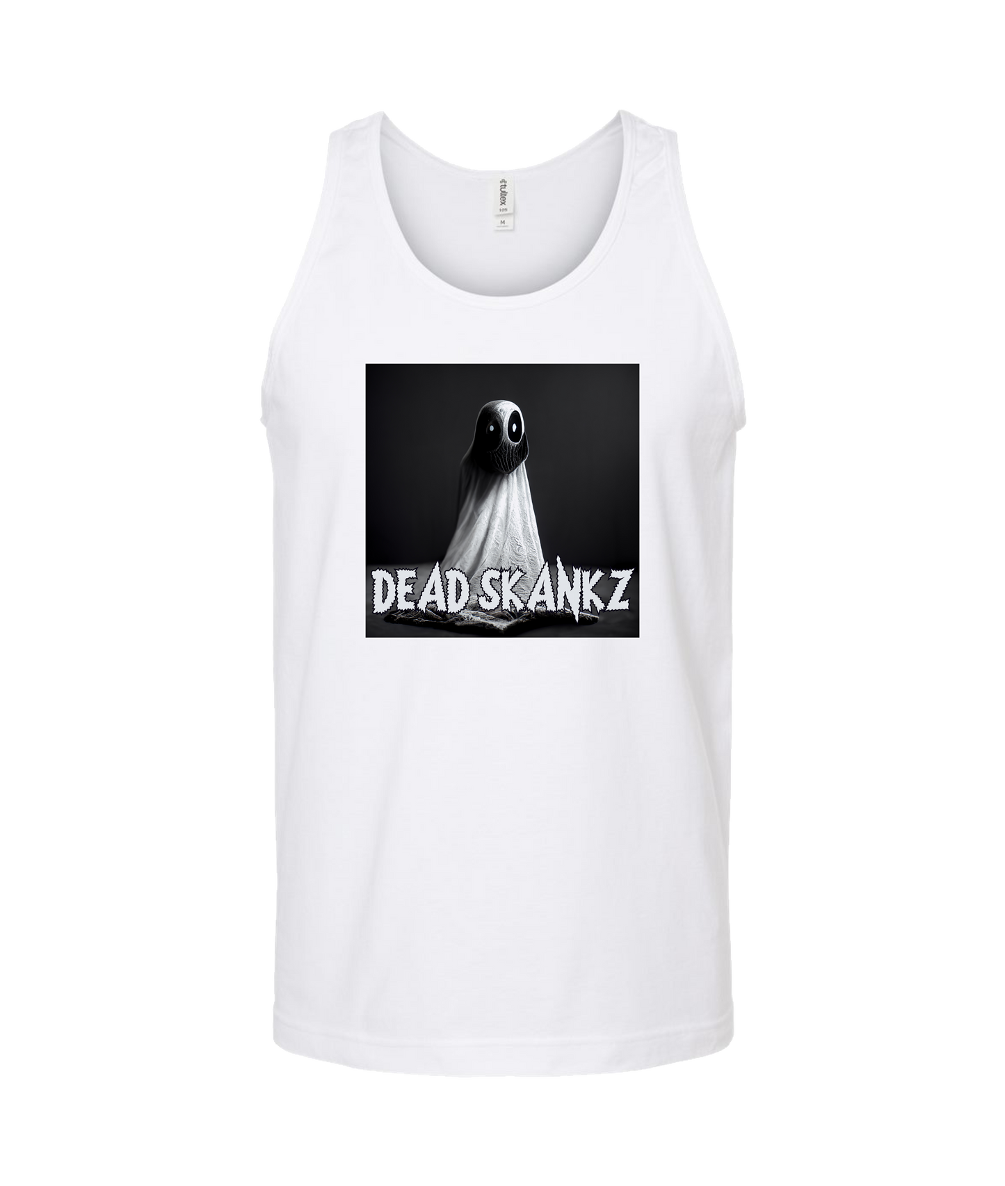Dead Skankz - Ghost - White Tank Top