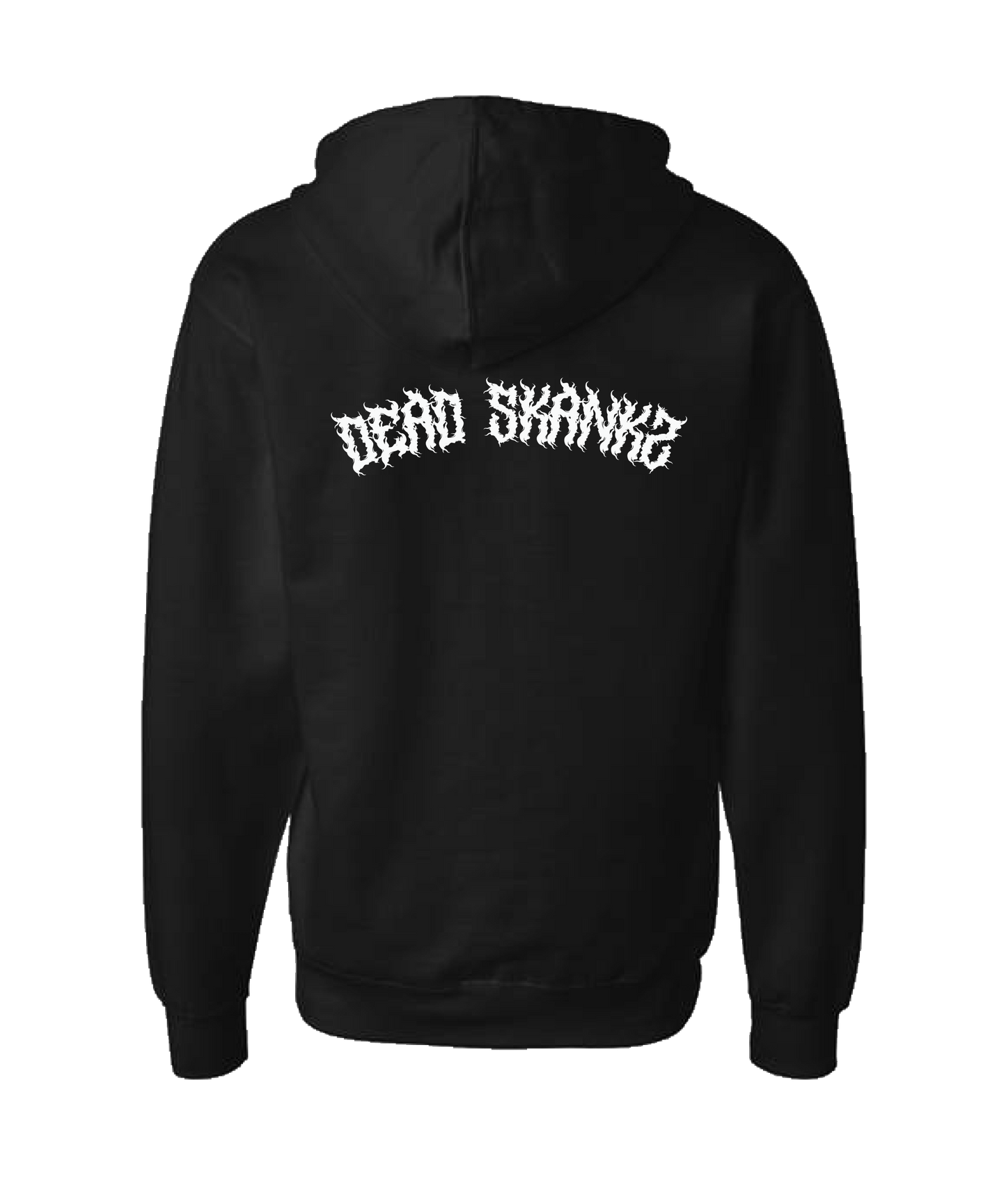 Dead Skankz - Logo - Black Zip Up Hoodie