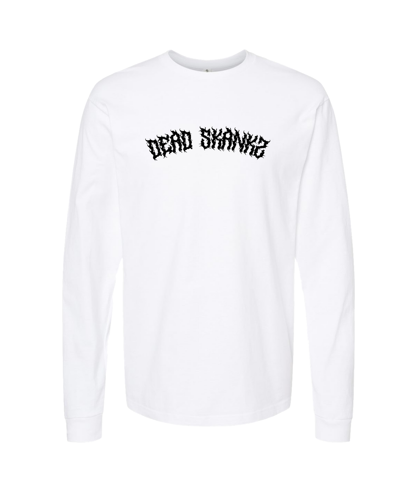 Dead Skankz - Logo - White Long Sleeve T