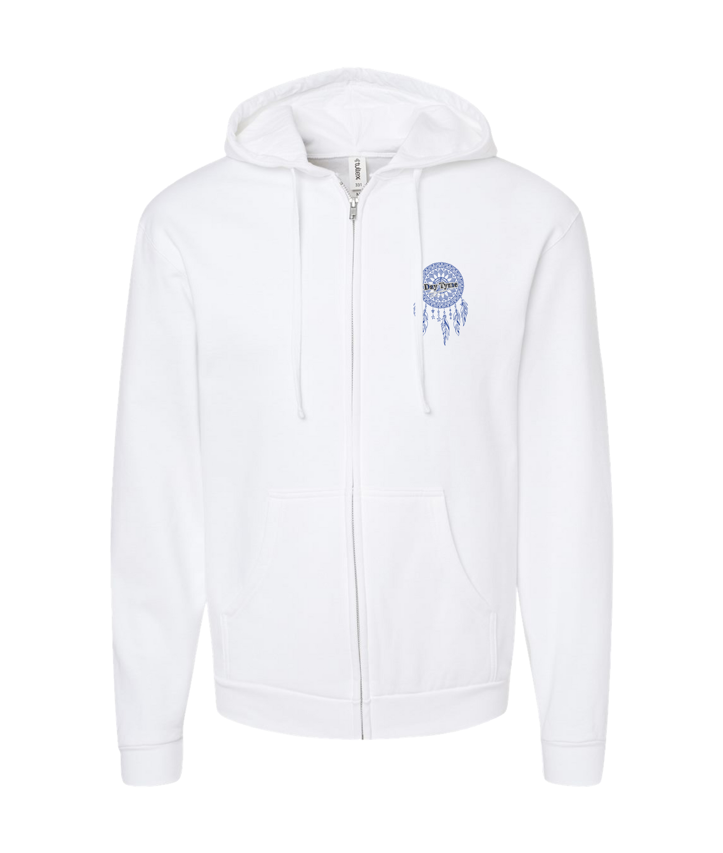 Day Tyme - Dream Catcher - White Zip Up Hoodie