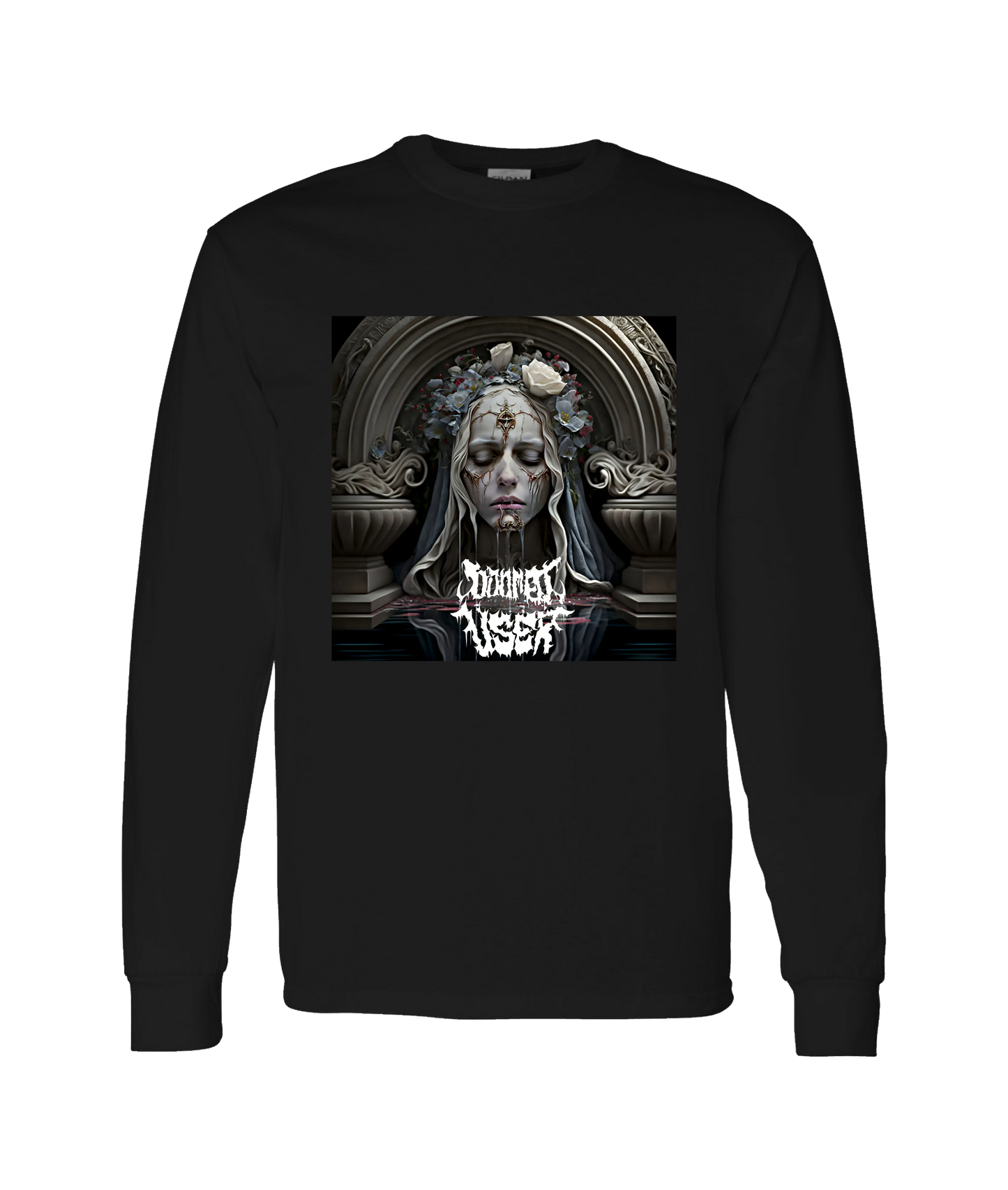 V-DUTOP - DESIGN 9 - Black Long Sleeve T