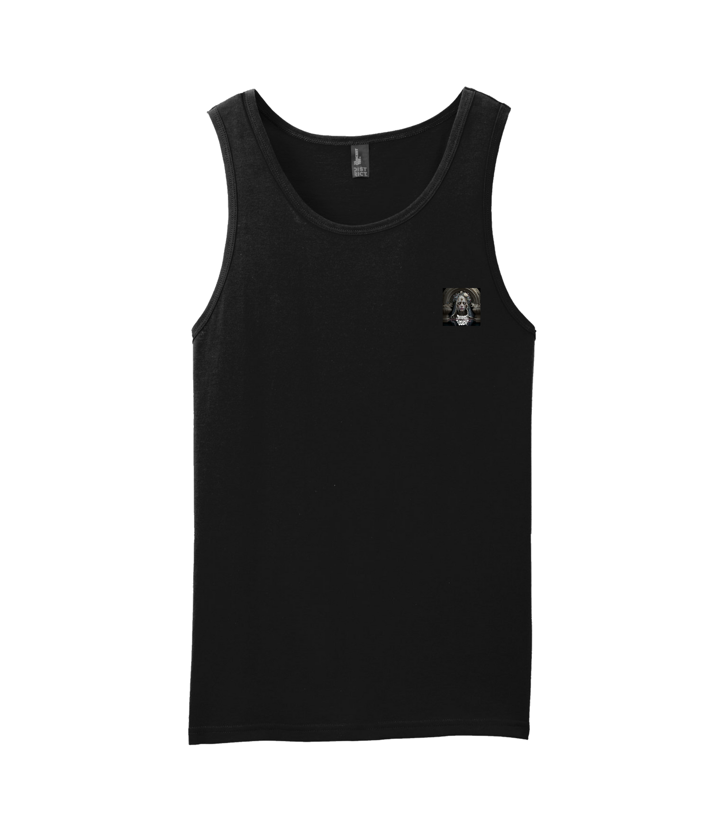 V-DUTOP - DESIGN 9 - Black Tank Top