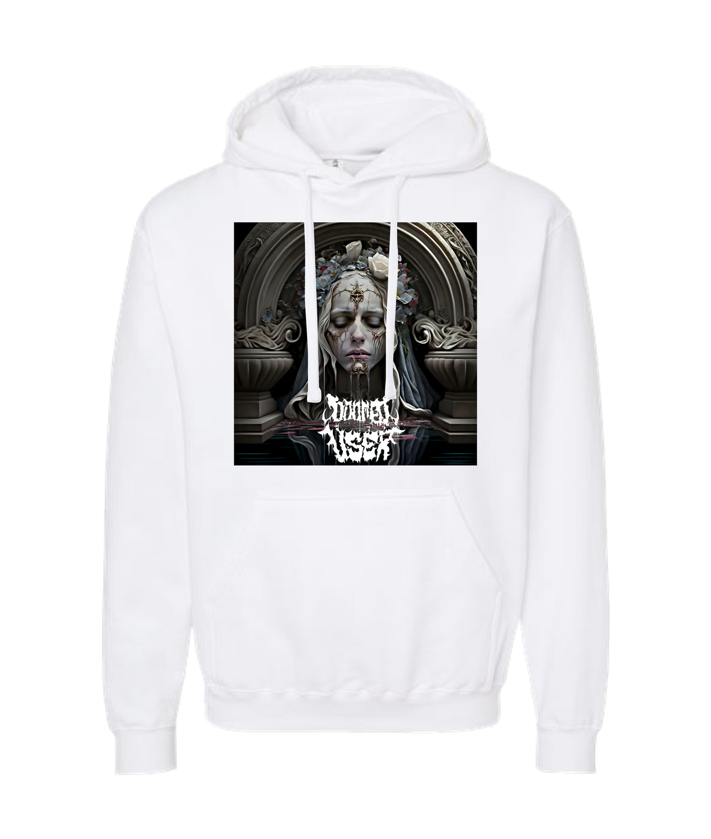 V-DUTOP - DESIGN 9 - White Hoodie