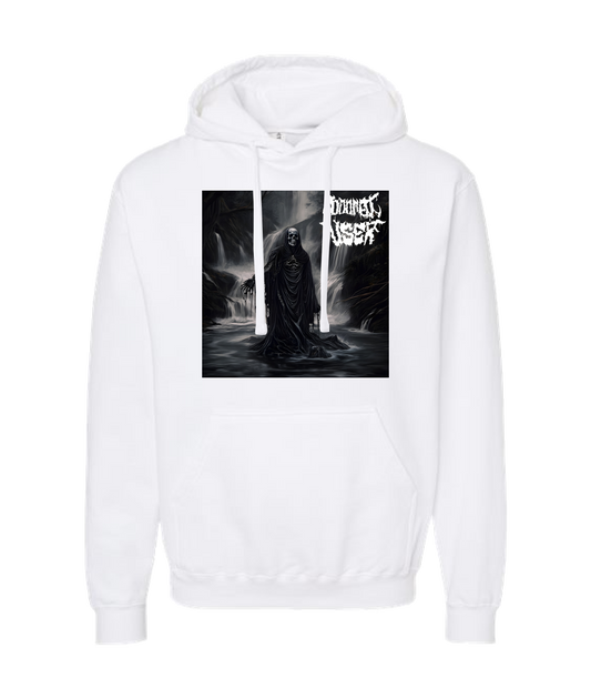 Doomed User - Cryptic Tomb - White Hoodie