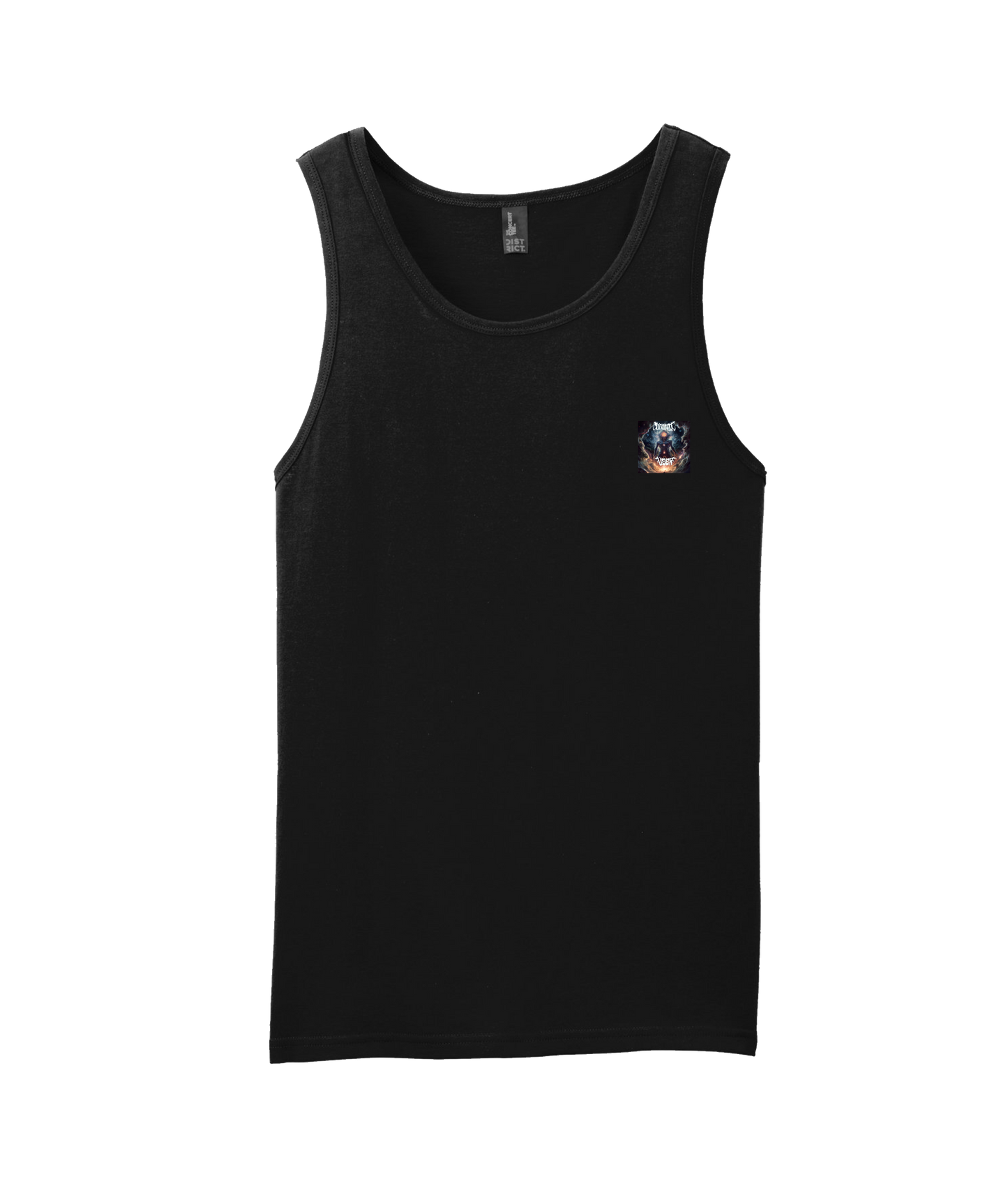 V-DUTOP - DESIGN 11 - Black Tank Top