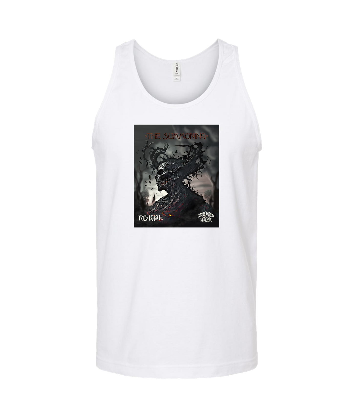 V-DUTOP - DESIGN 5 - White Tank Top