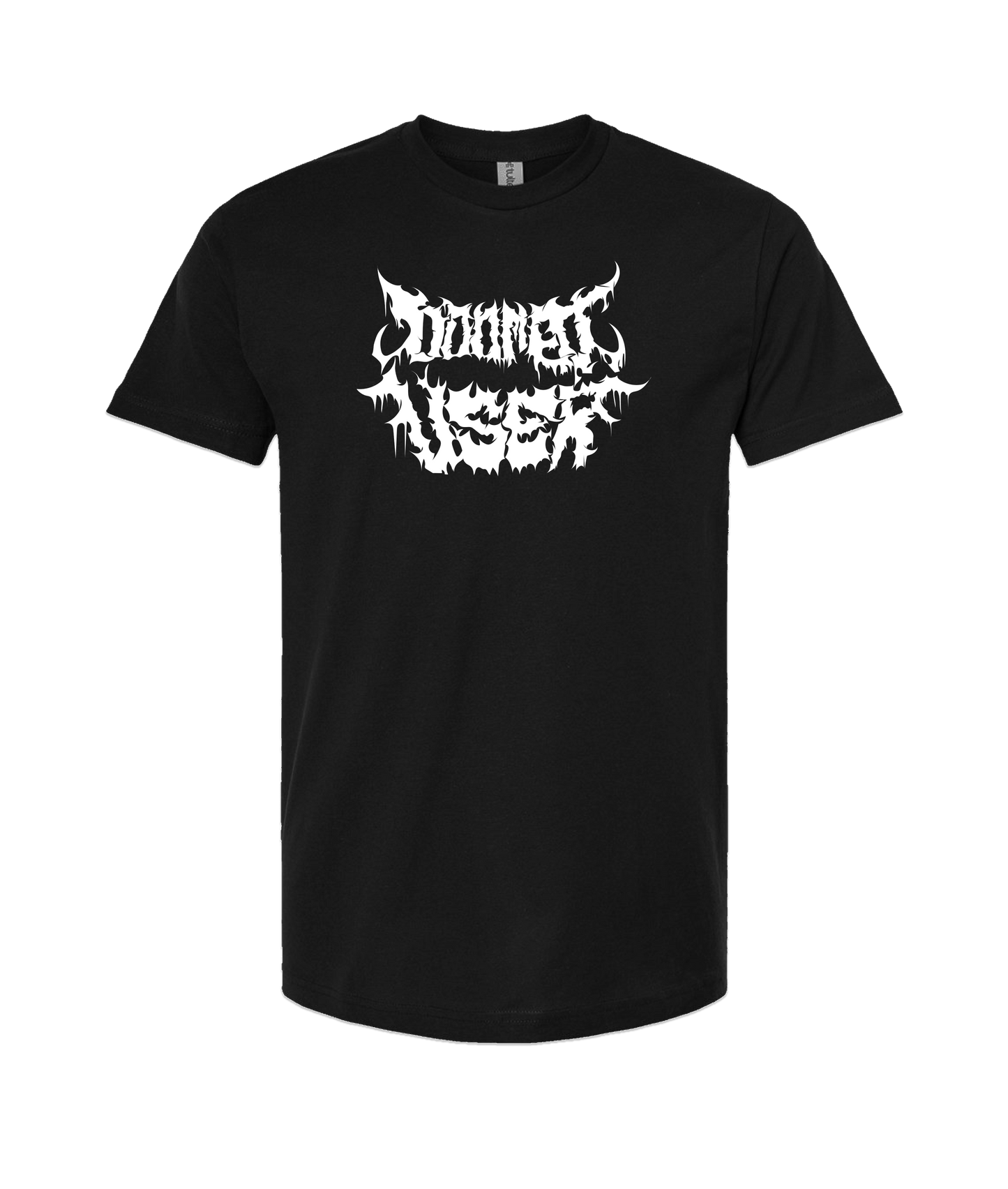 Doomed User - Logo 2 - Black T-Shirt