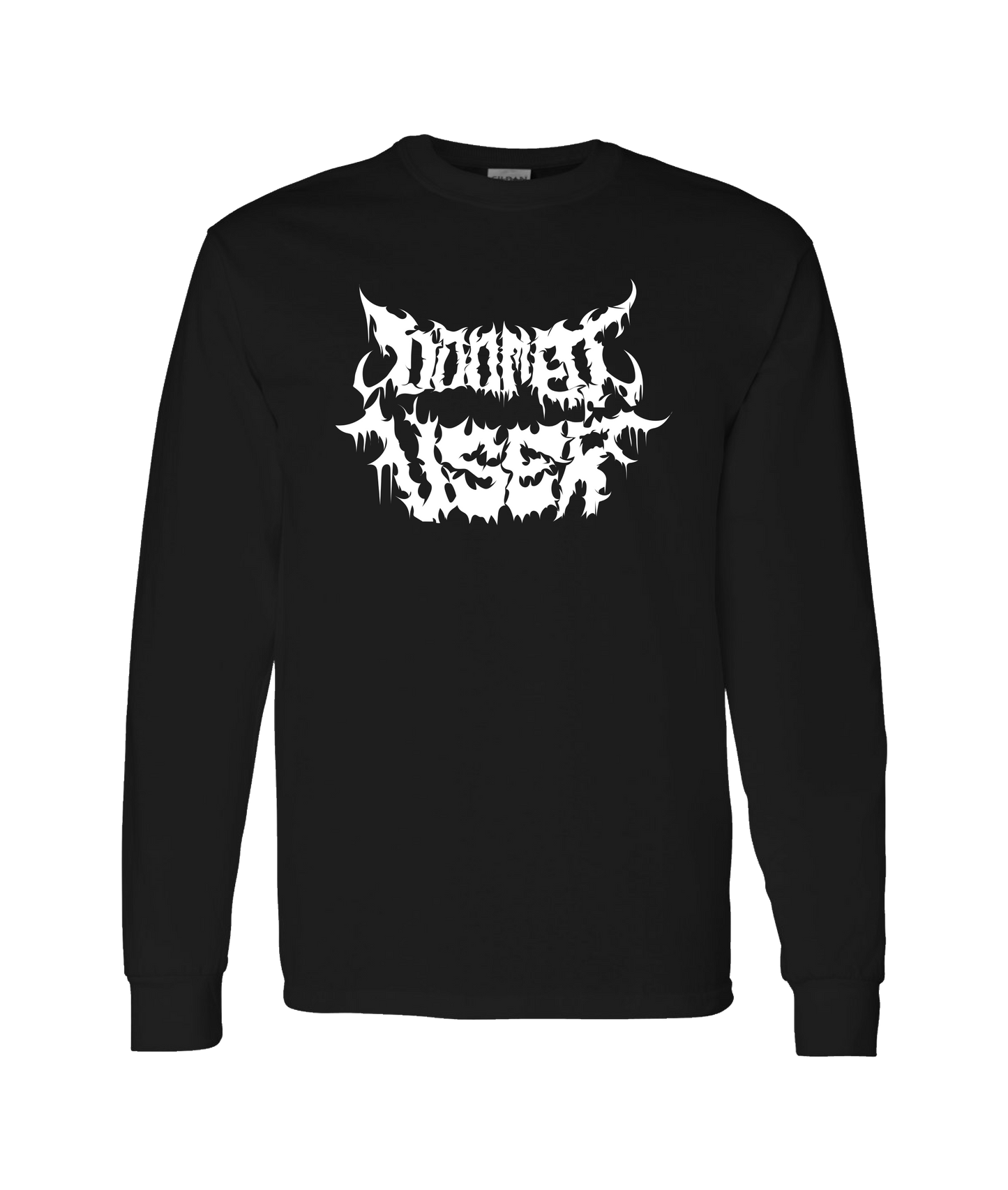 Doomed User - Logo 2 - Black Long Sleeve T