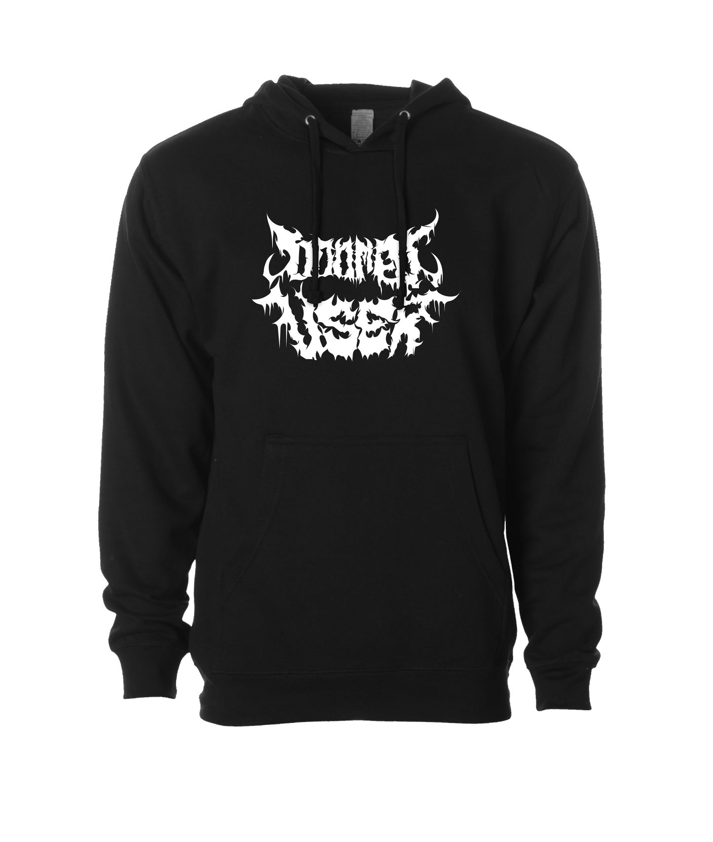 Doomed User - Logo 2 - Black Hoodie