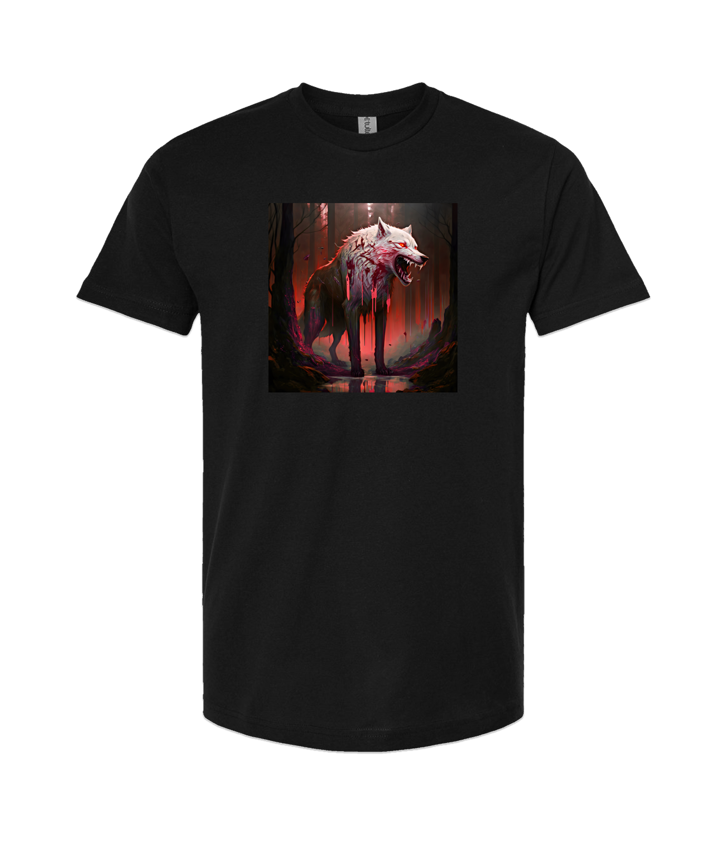V-DUTOP - DESIGN 6 - Black T-Shirt