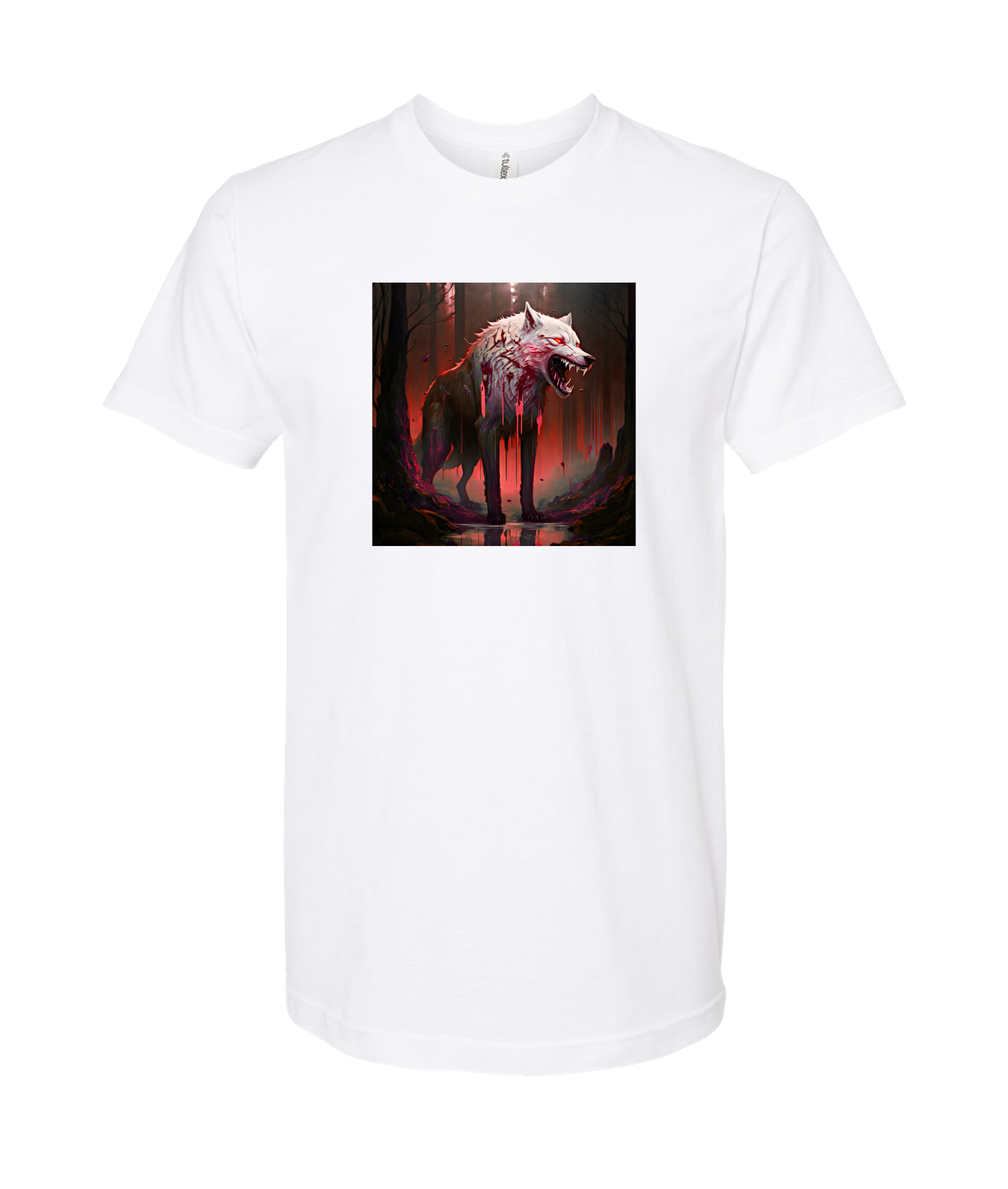 Doomed User - Wolf Woods - White T-Shirt