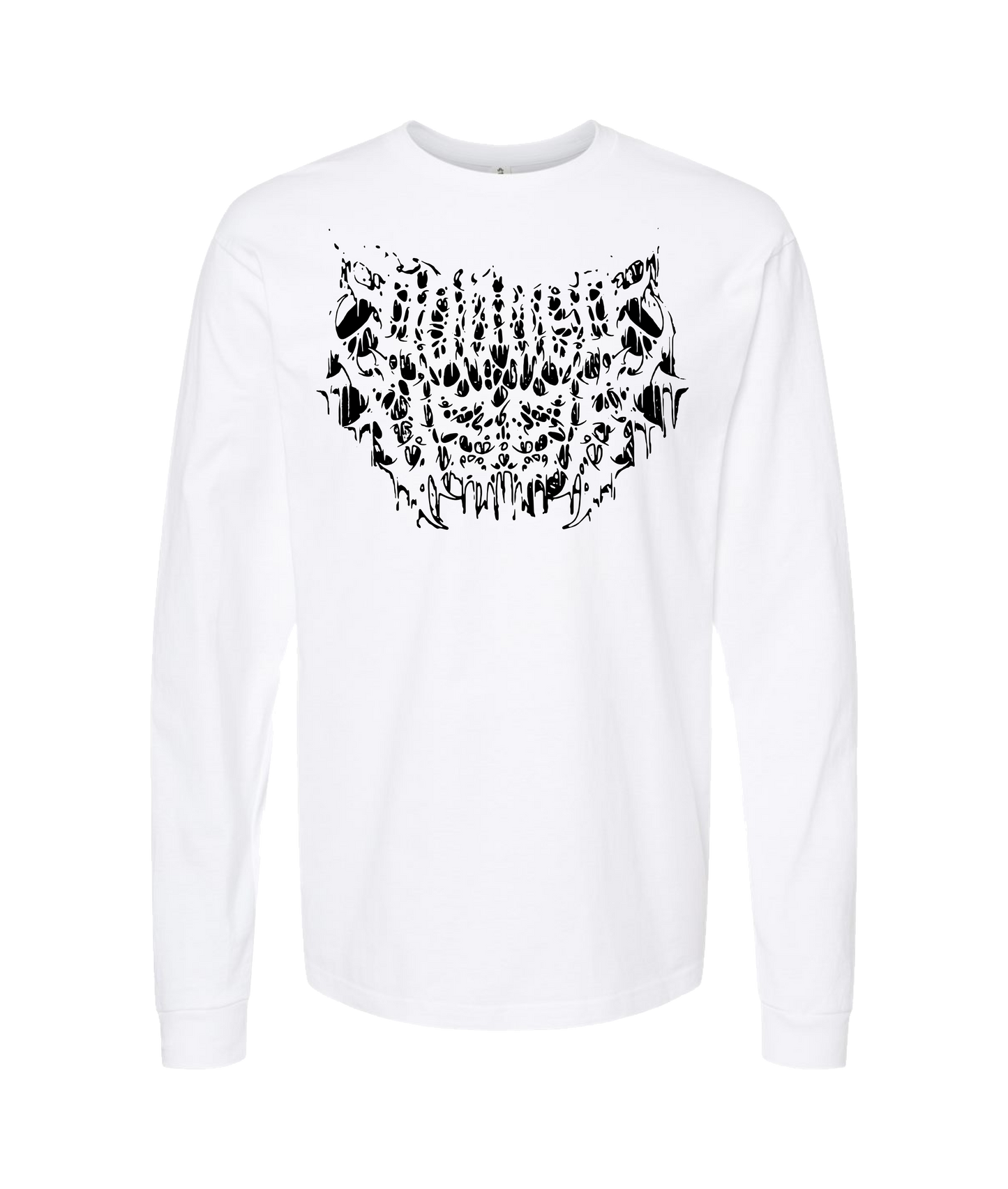 Doomed User - Logo - White Long Sleeve T