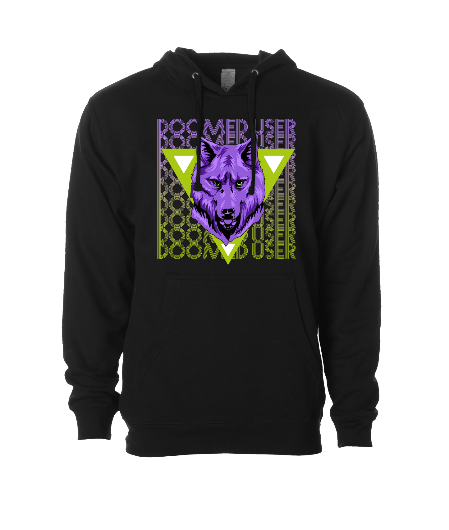 V-DUTOP - DESIGN 3 - Black Hoodie