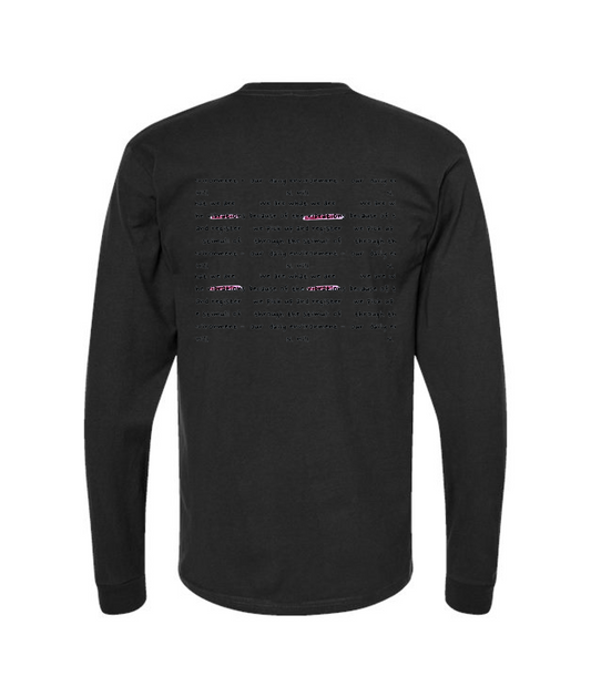 V-DVSTOP - IT CAN CHANGE - Black Long Sleeve T
