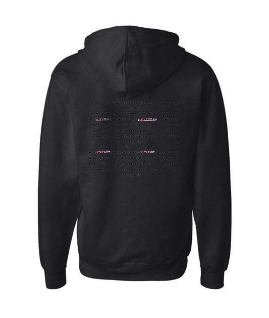 V-DVSTOP - IT CAN CHANGE - Black Zip Up Hoodie