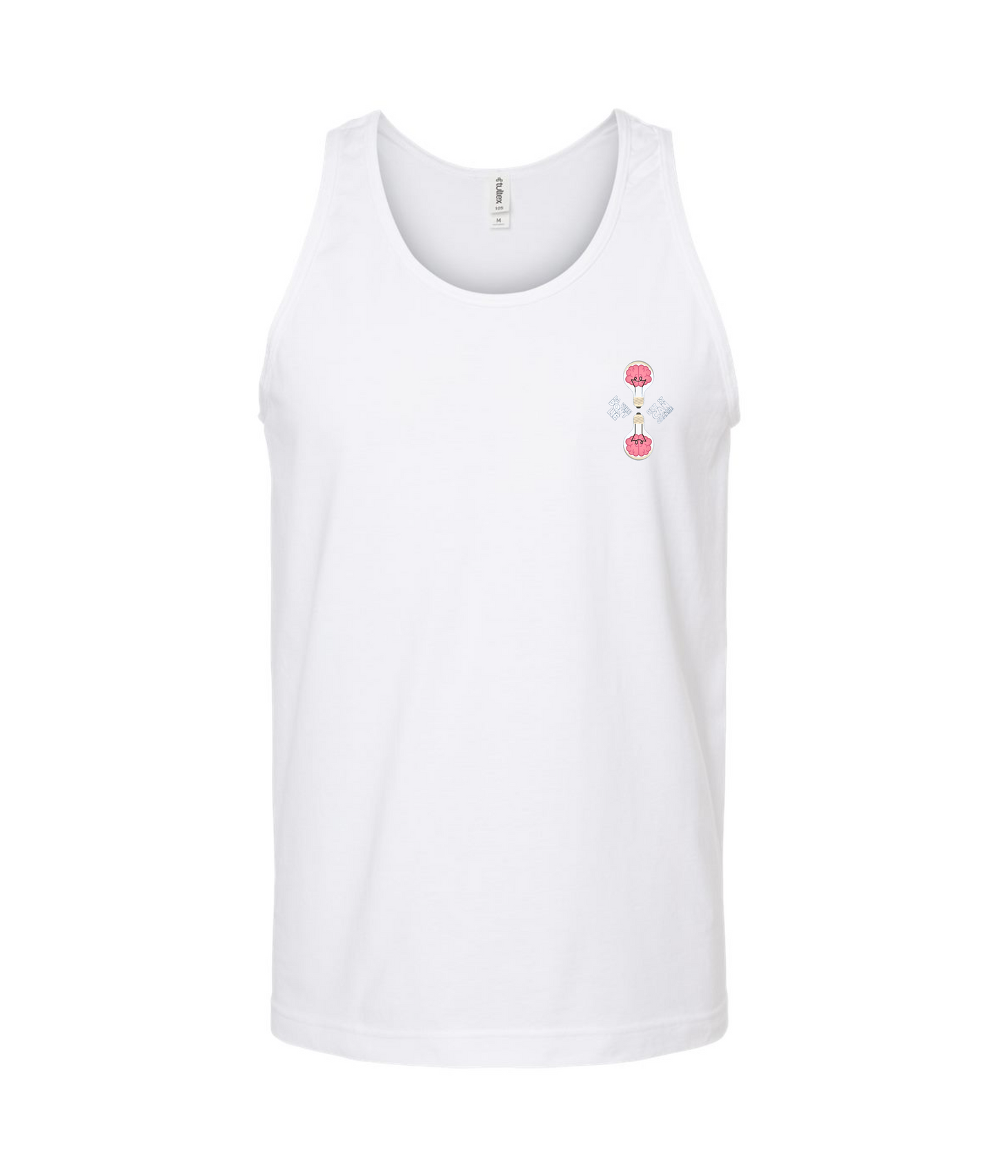 Da Vibe Shop - IT CAN CHANGE - White Tank Top