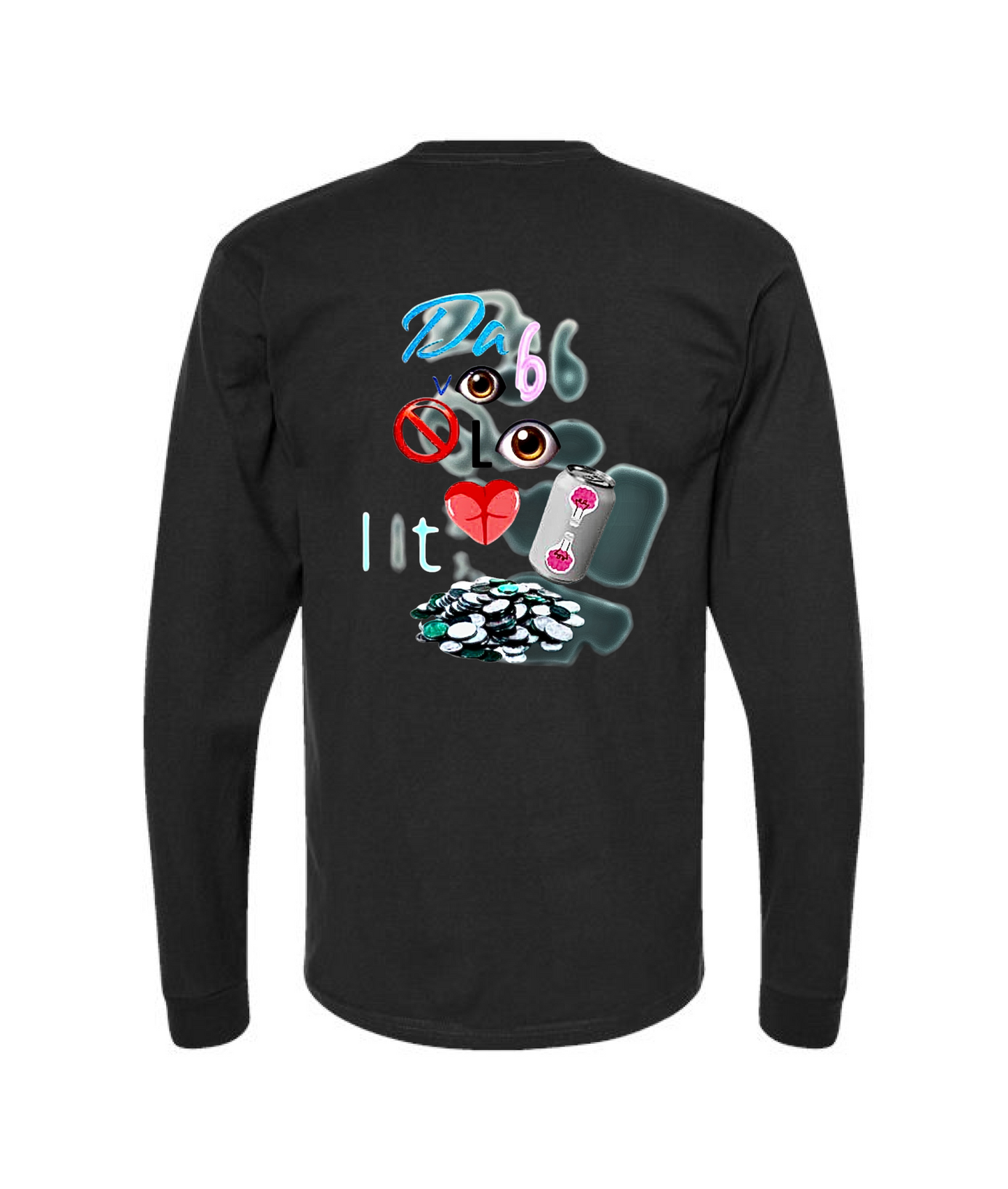 Da Vibe Shop - IT CAN CHANGE - Black Long Sleeve T