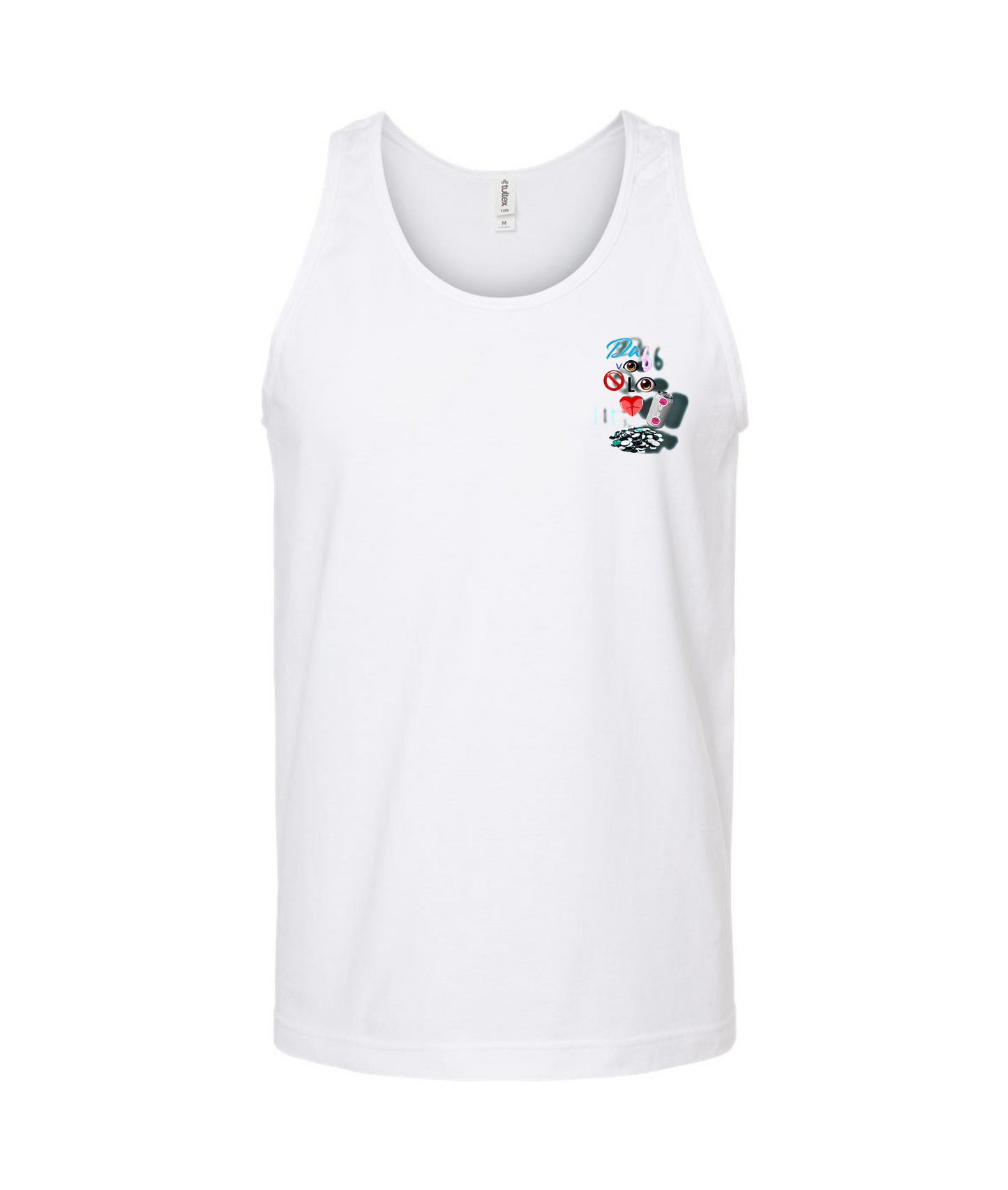 Da Vibe Shop - IT CAN CHANGE - White Tank Top