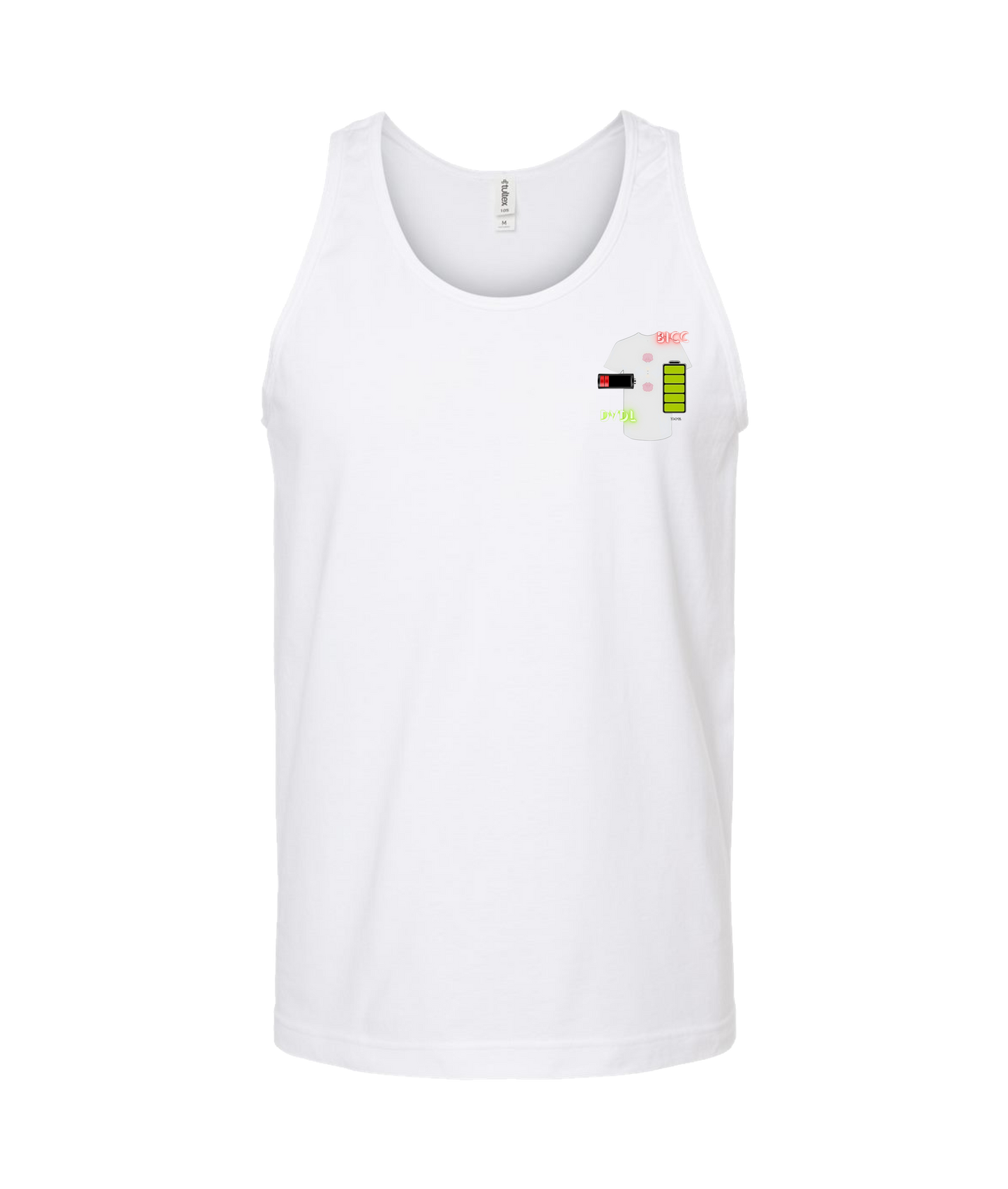 Da Vibe Shop - BICC - White Tank Top