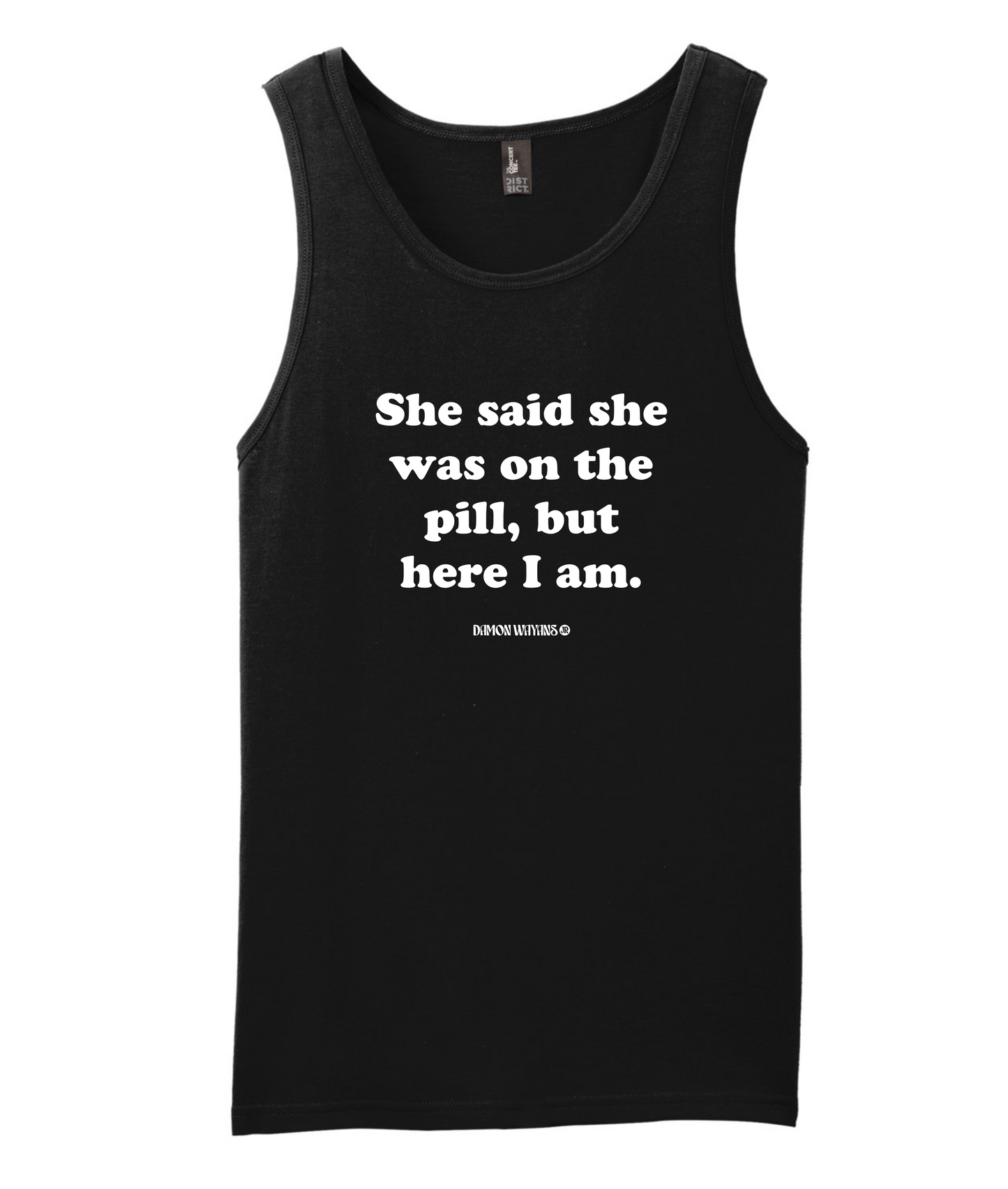 Damon Wayans Jr. - On The Pill - Black Tank Top