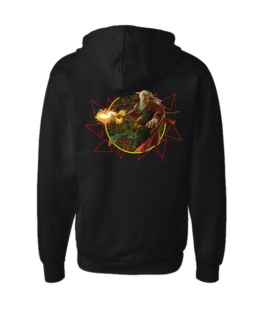 Dion Warlocke - Warlock - Black Zip Up Hoodie