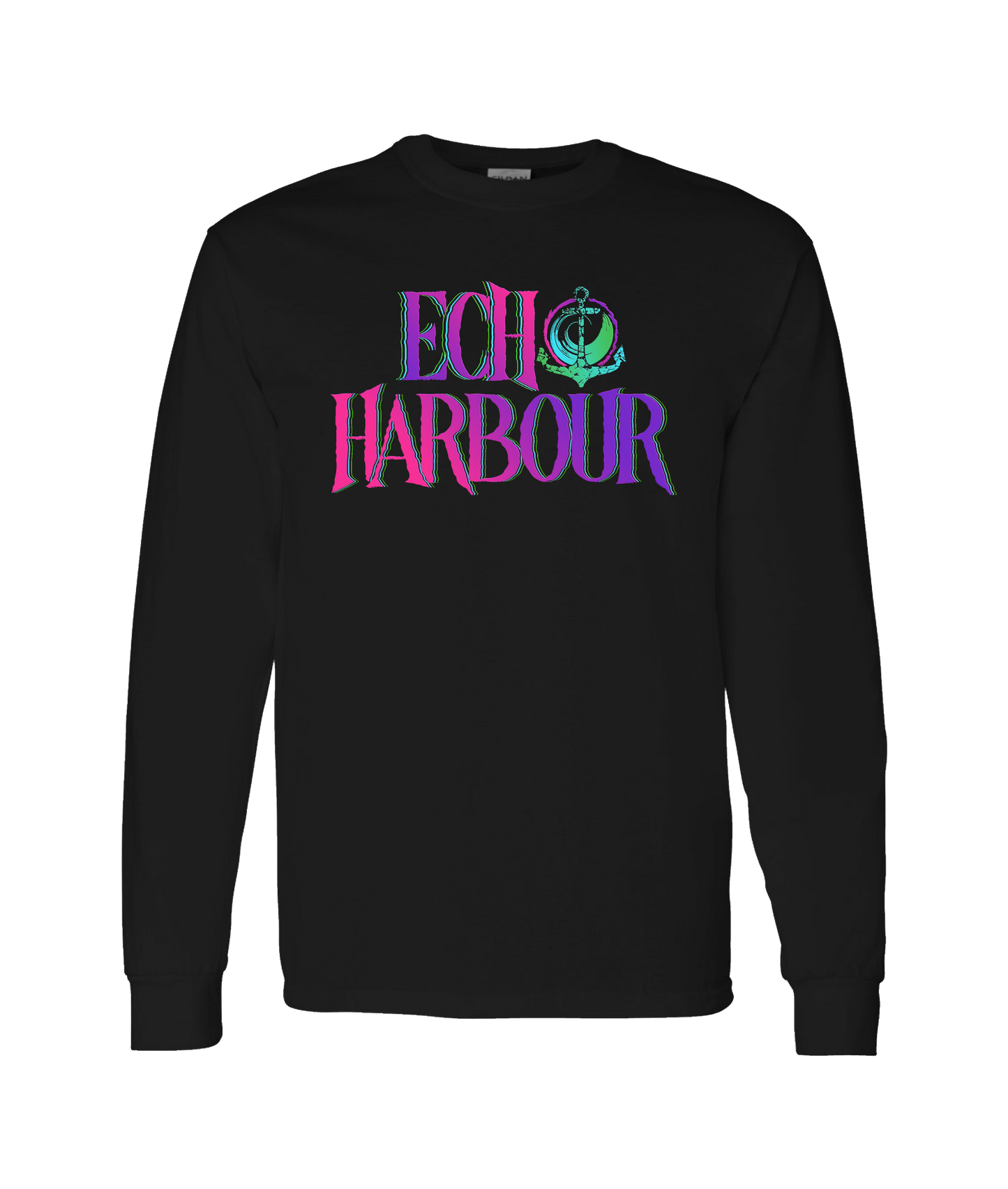 Echo Harbour - Echo Harbour Signature - Black Long Sleeve T