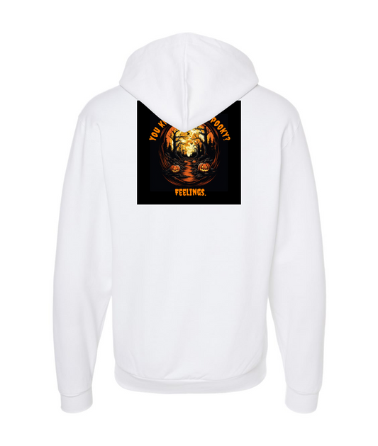 Echo Harbour - You Know What’s Spooky? - White Zip Up Hoodie