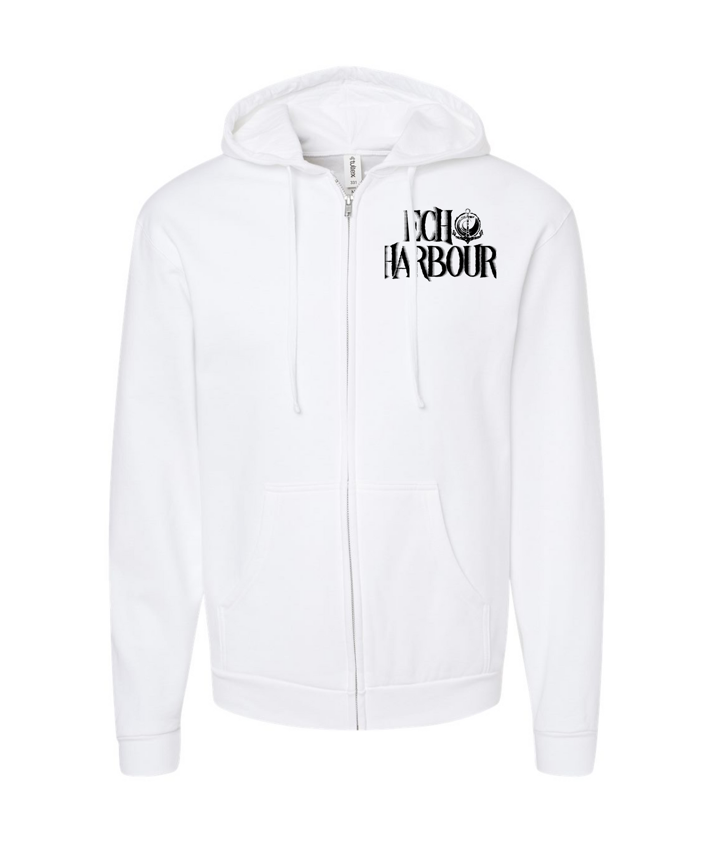 Echo Harbour - You Know What’s Spooky? - White Zip Up Hoodie