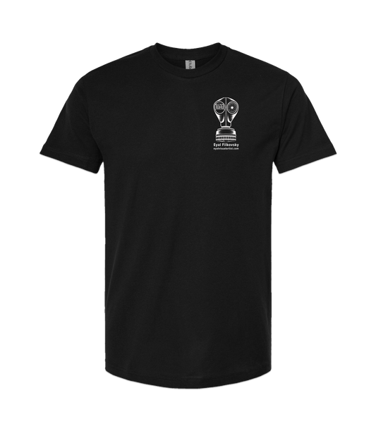 Eyal Filkovsky Visual Artist - Mask Logo - Black T-Shirt