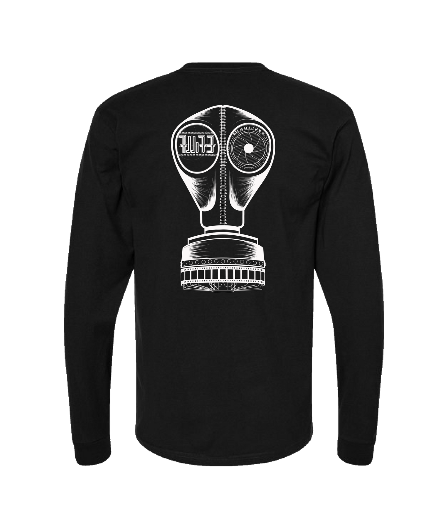 Eyal Filkovsky Visual Artist - Mask Logo - Black Long Sleeve T