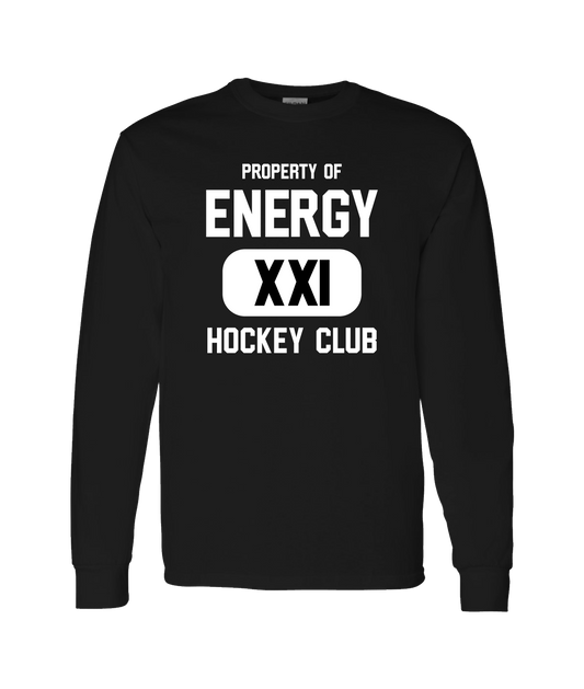 Energy Hockey - Energy XXI Hockey Club - Black Long Sleeve T